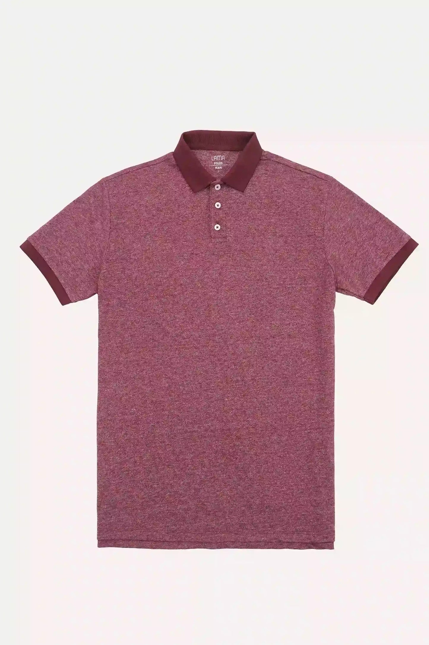 Maroon Men Polo Shirt