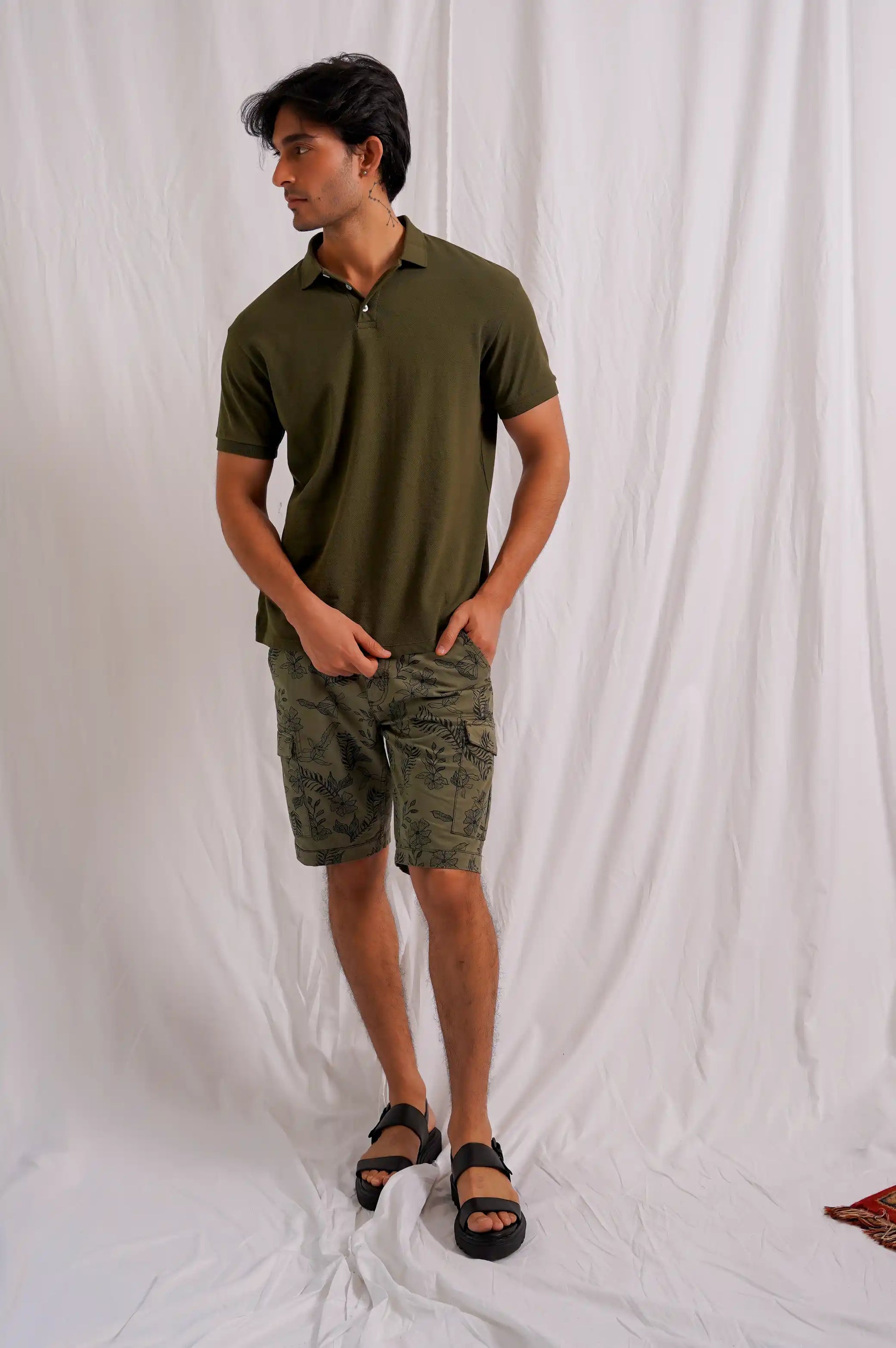 DARK OLIVE EVERYDAY POLO