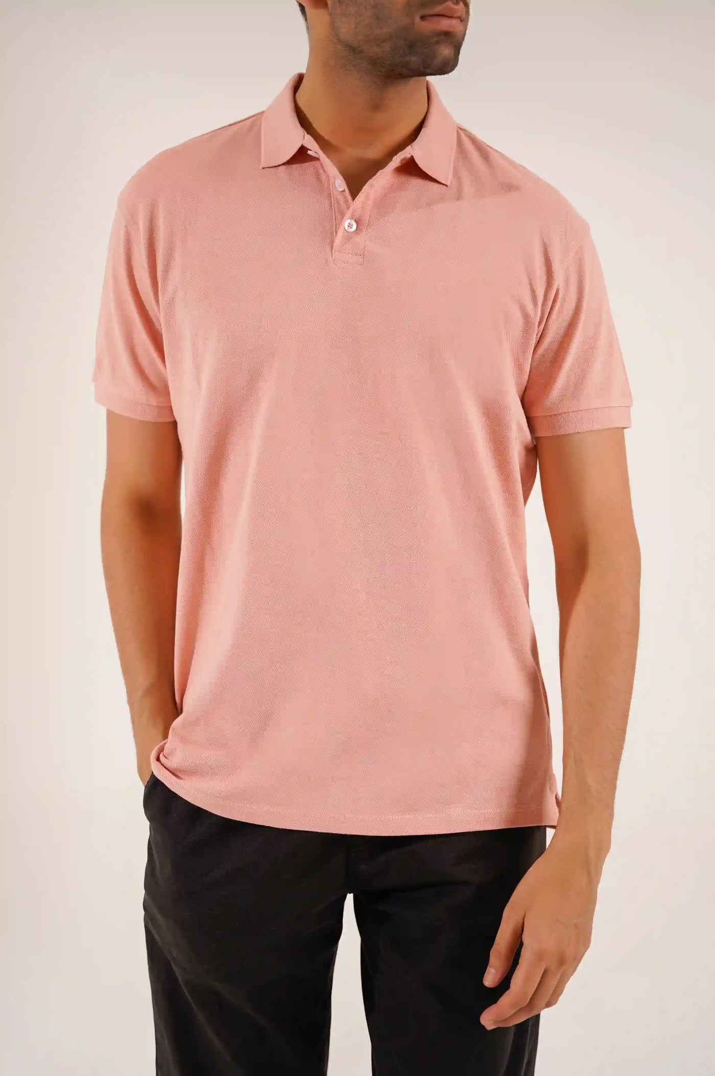 DIRTY PINK CLASSIC POLO