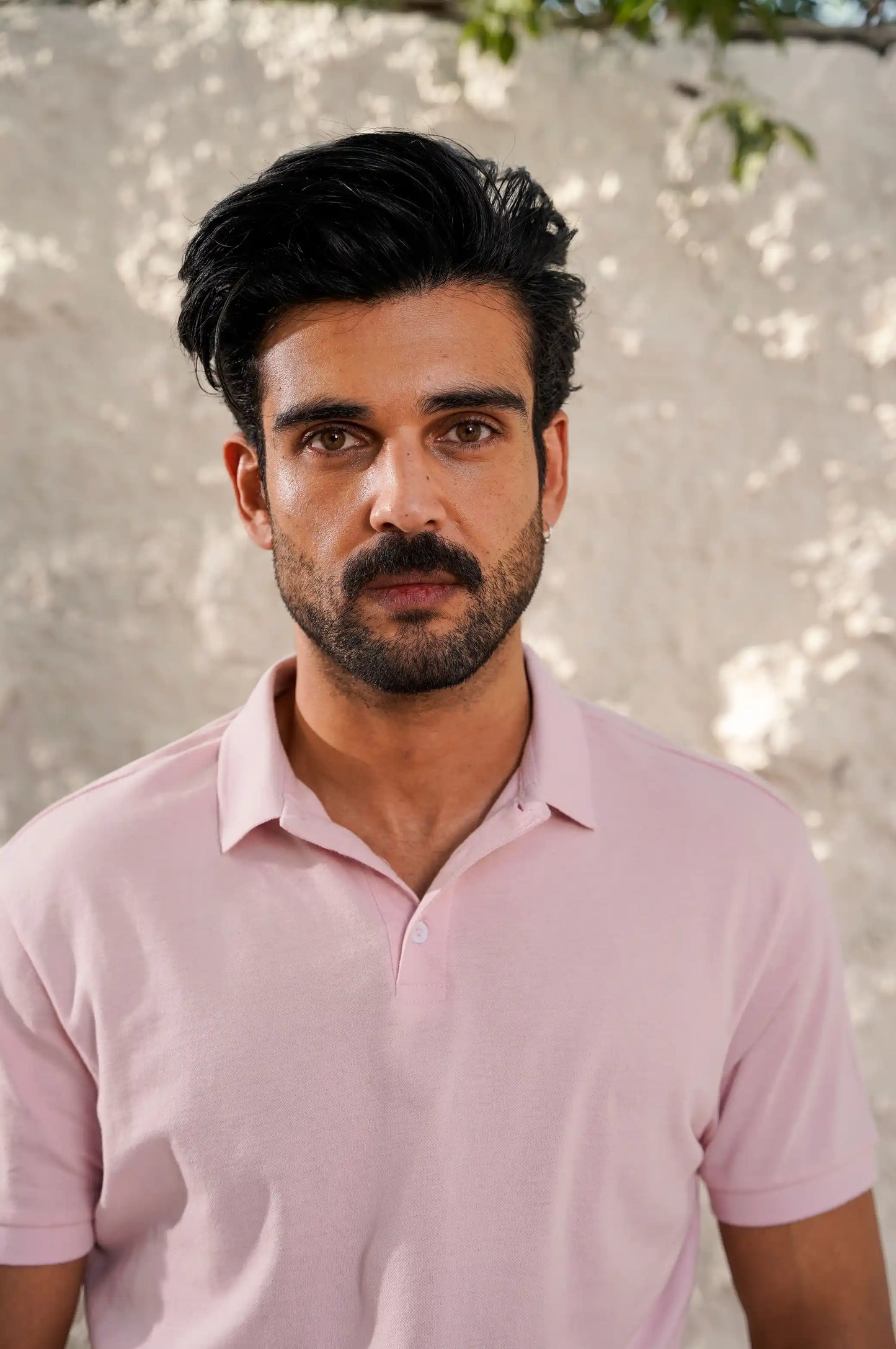 Light Pink Polo Shirt