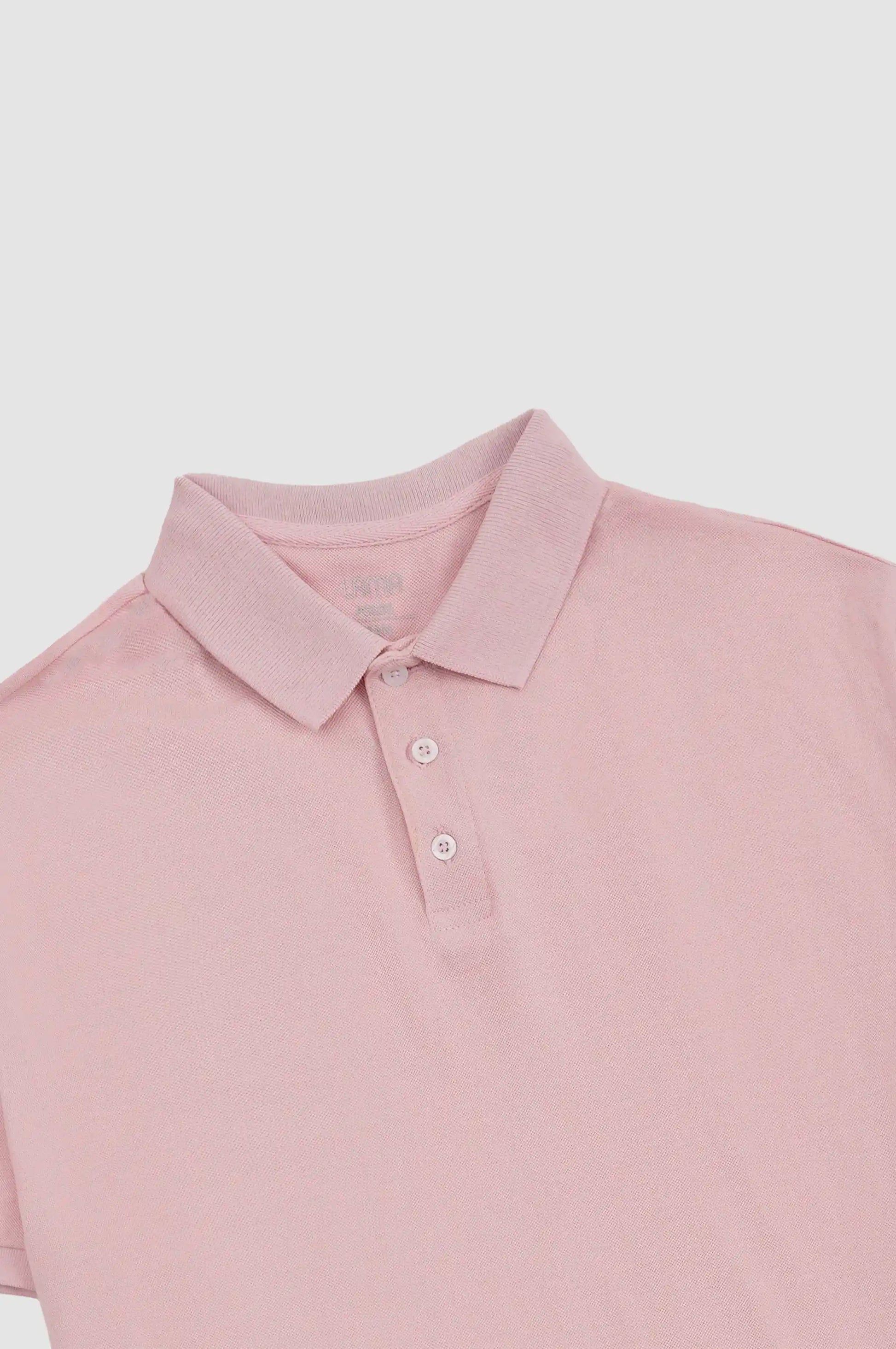 Light Pink Polo Shirt