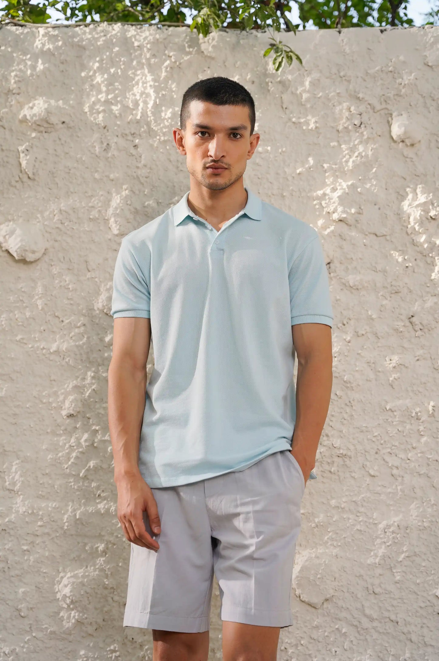 Sky Blue Classic Polo