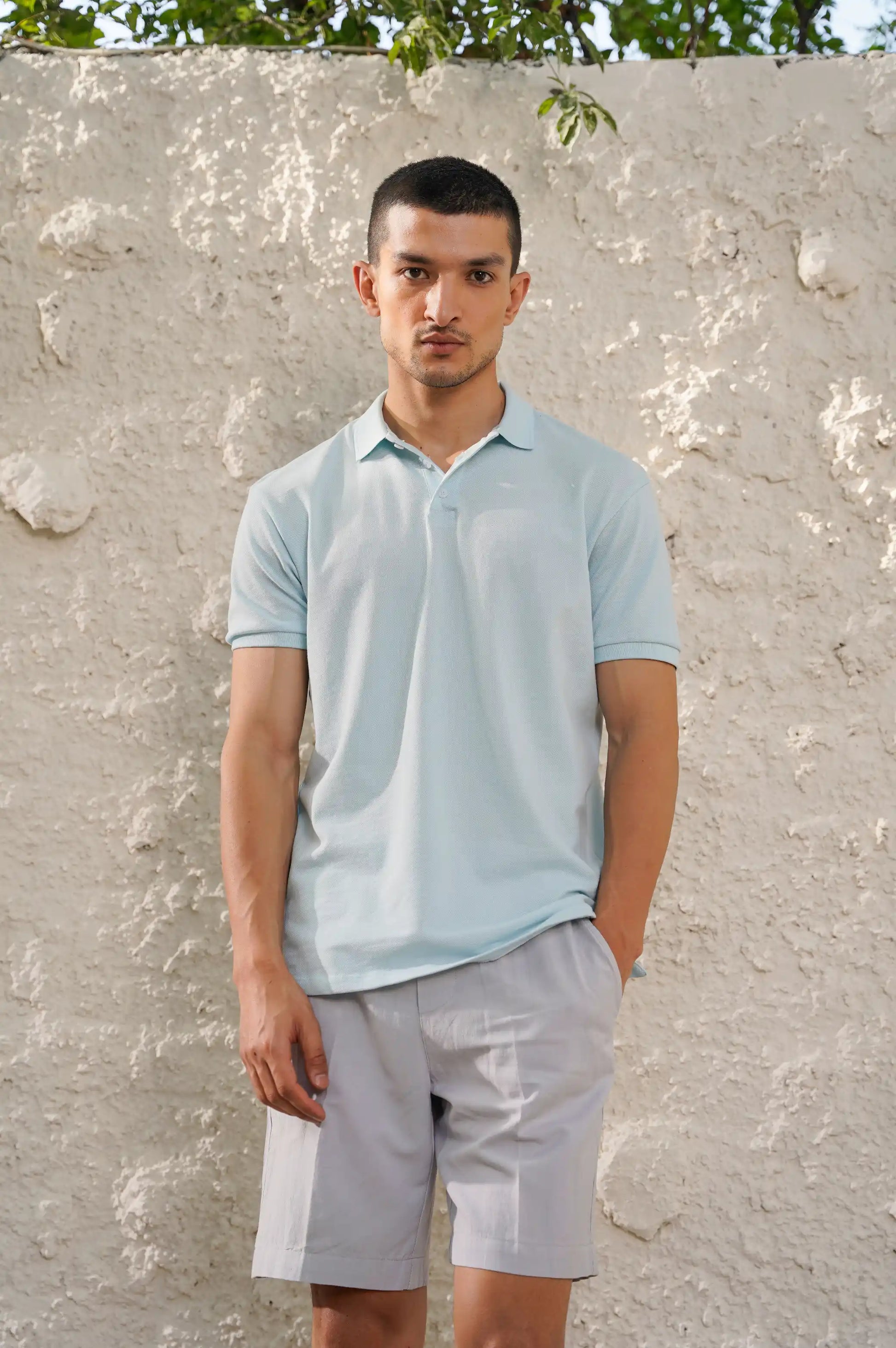 Sky Blue Classic Polo