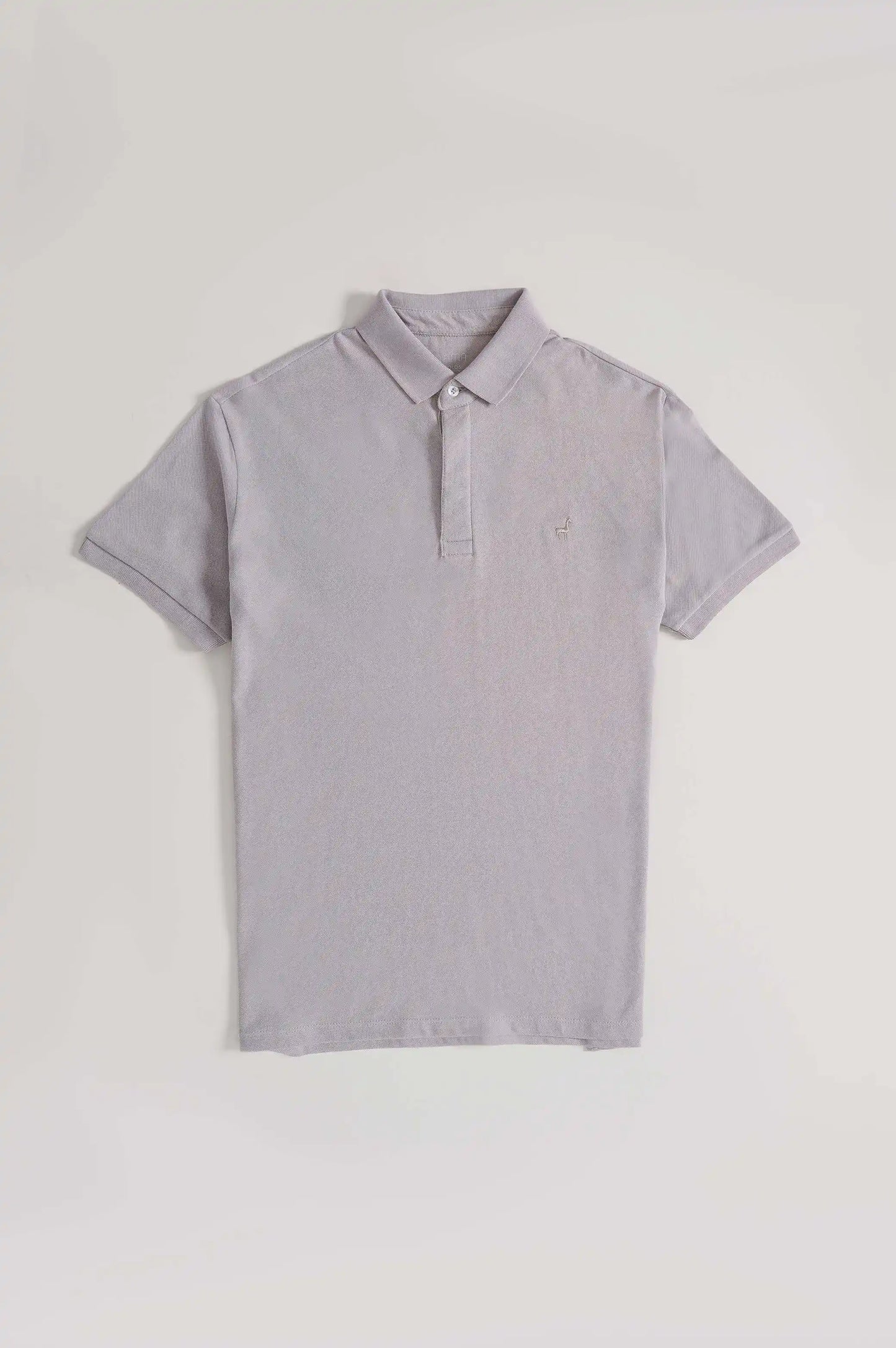 SLATE GREY LAMA PERFORMANCE POLO
