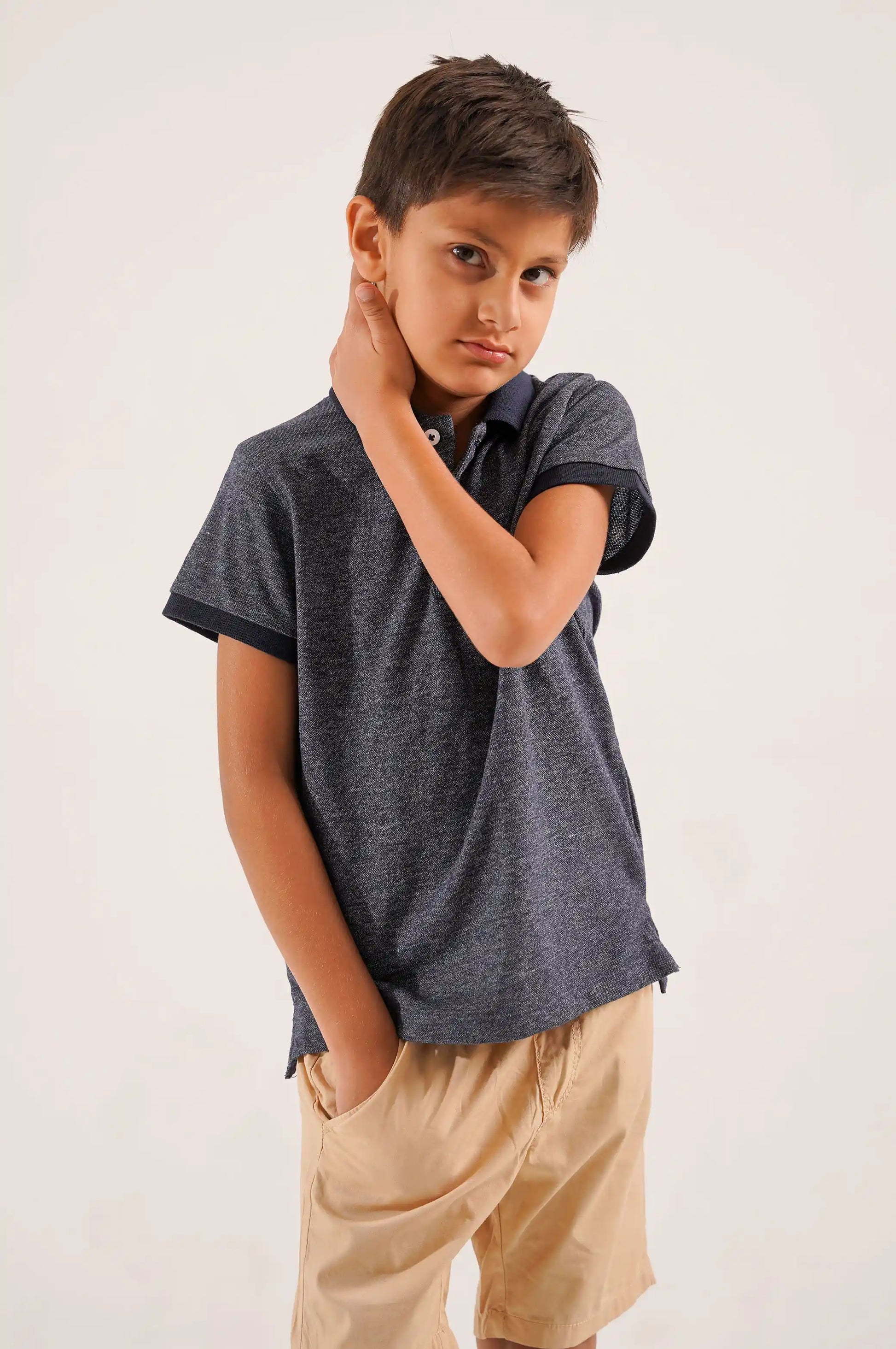 Blue Young Polo Shirt