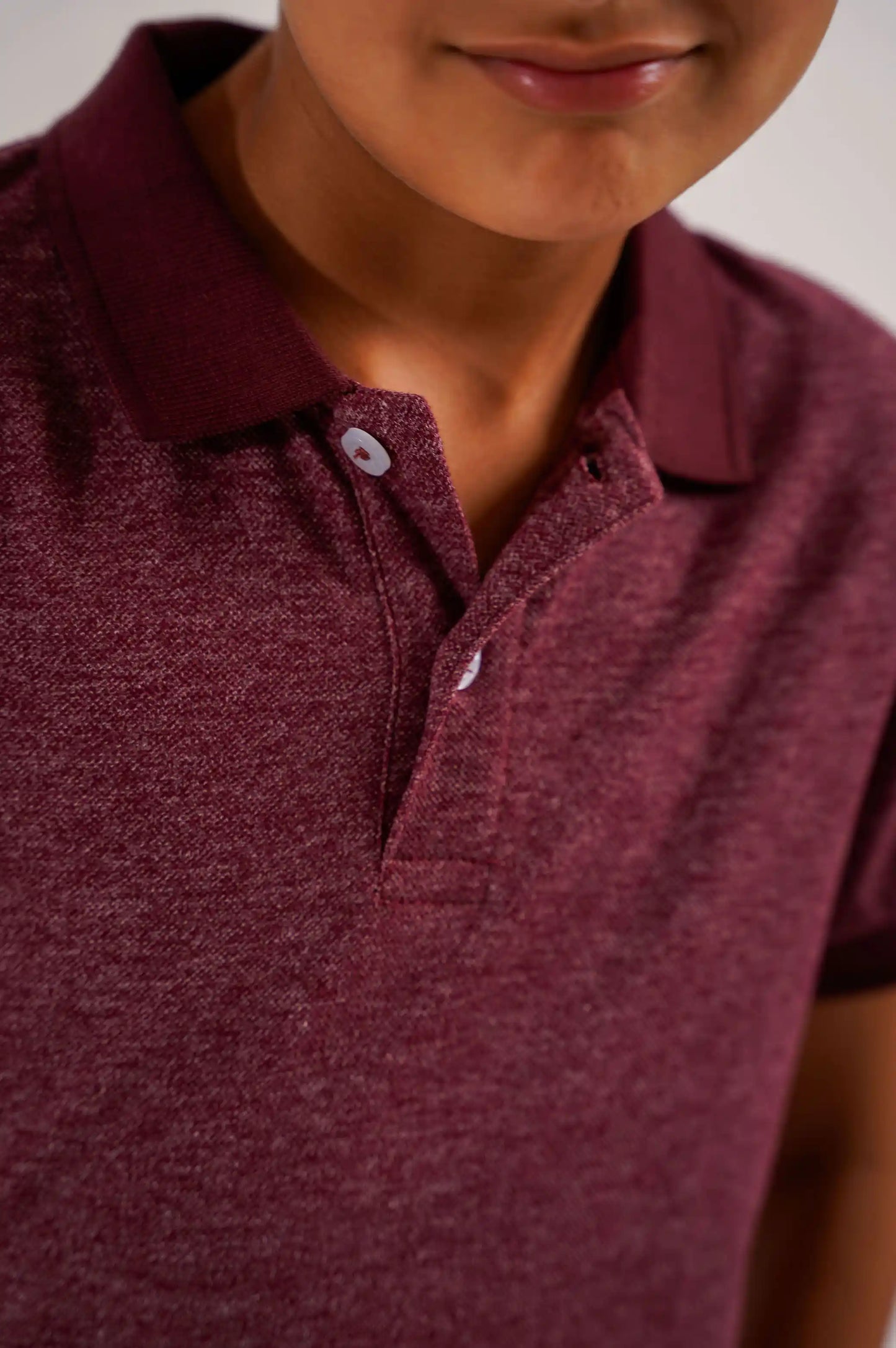 Maroon Young Polo Shirt