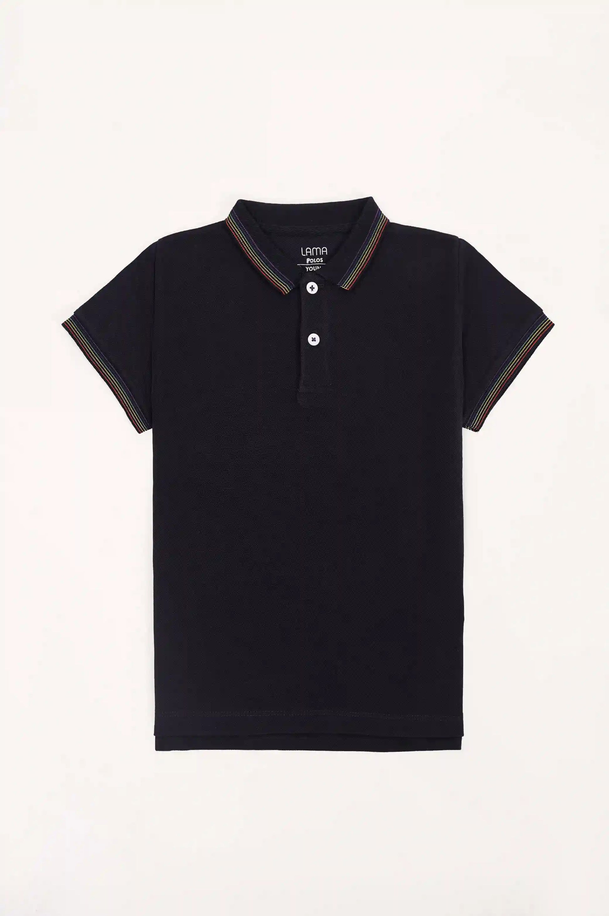 BLACK PERFORMANCE POLO