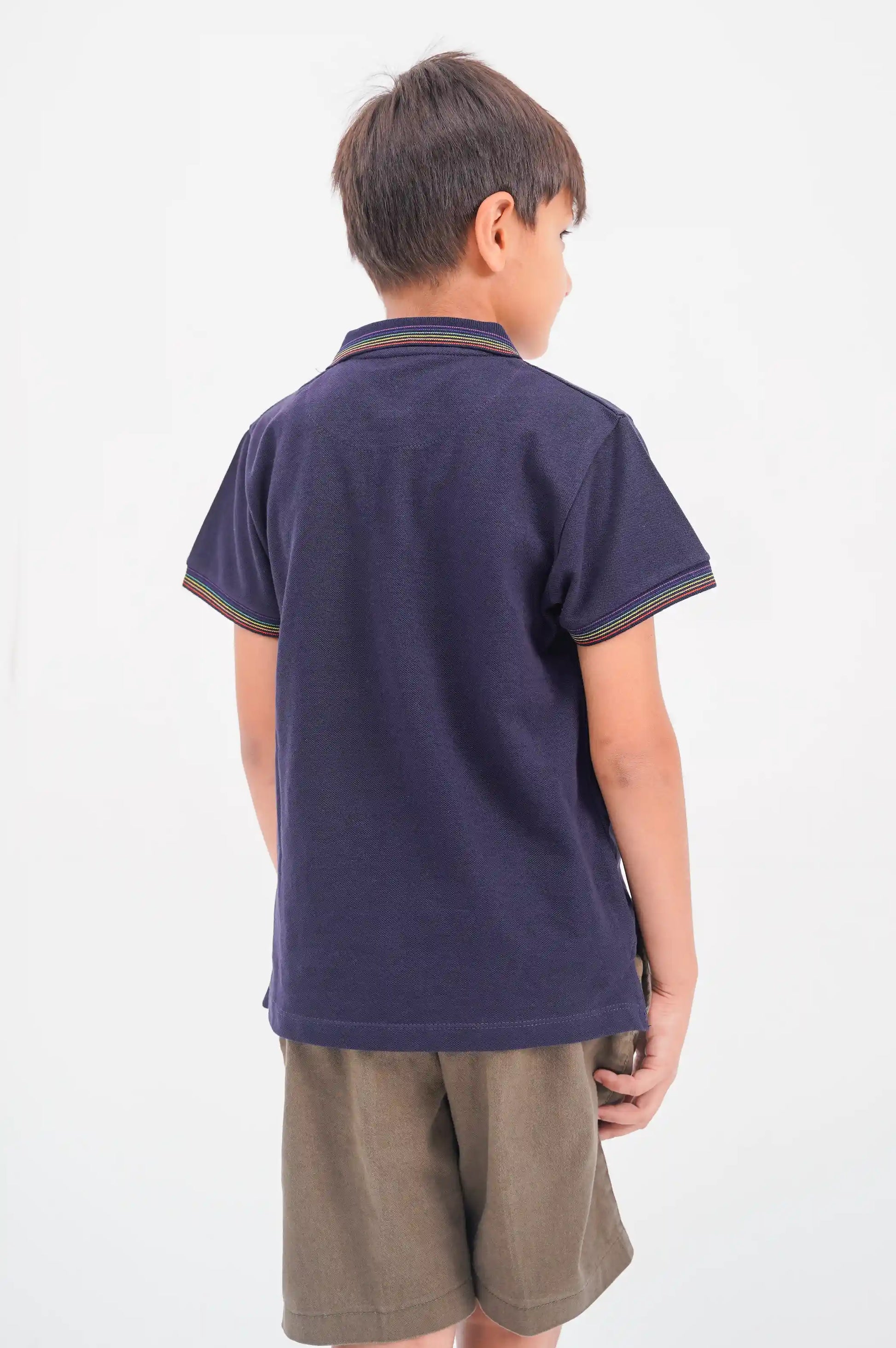 NAVY PERFORMANCE POLO