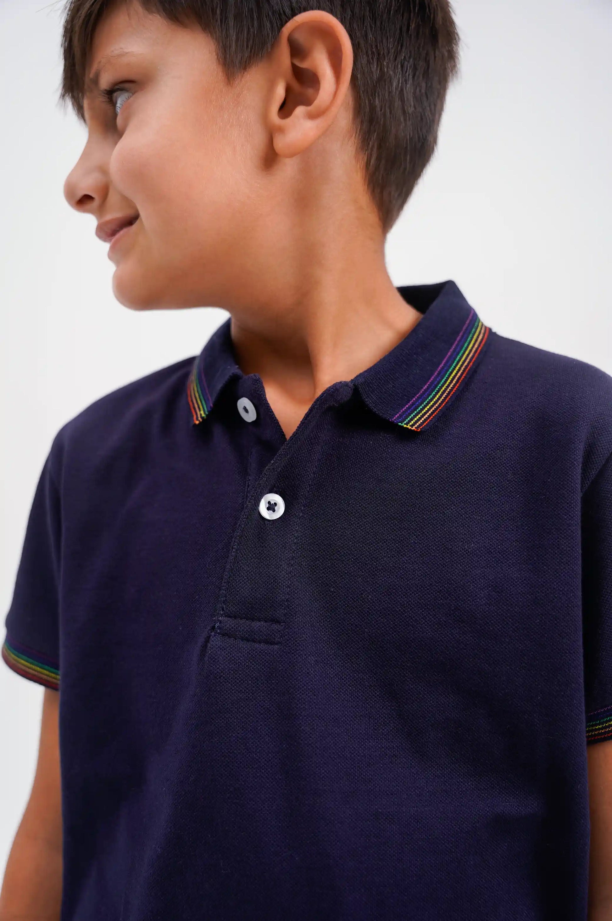 NAVY PERFORMANCE POLO