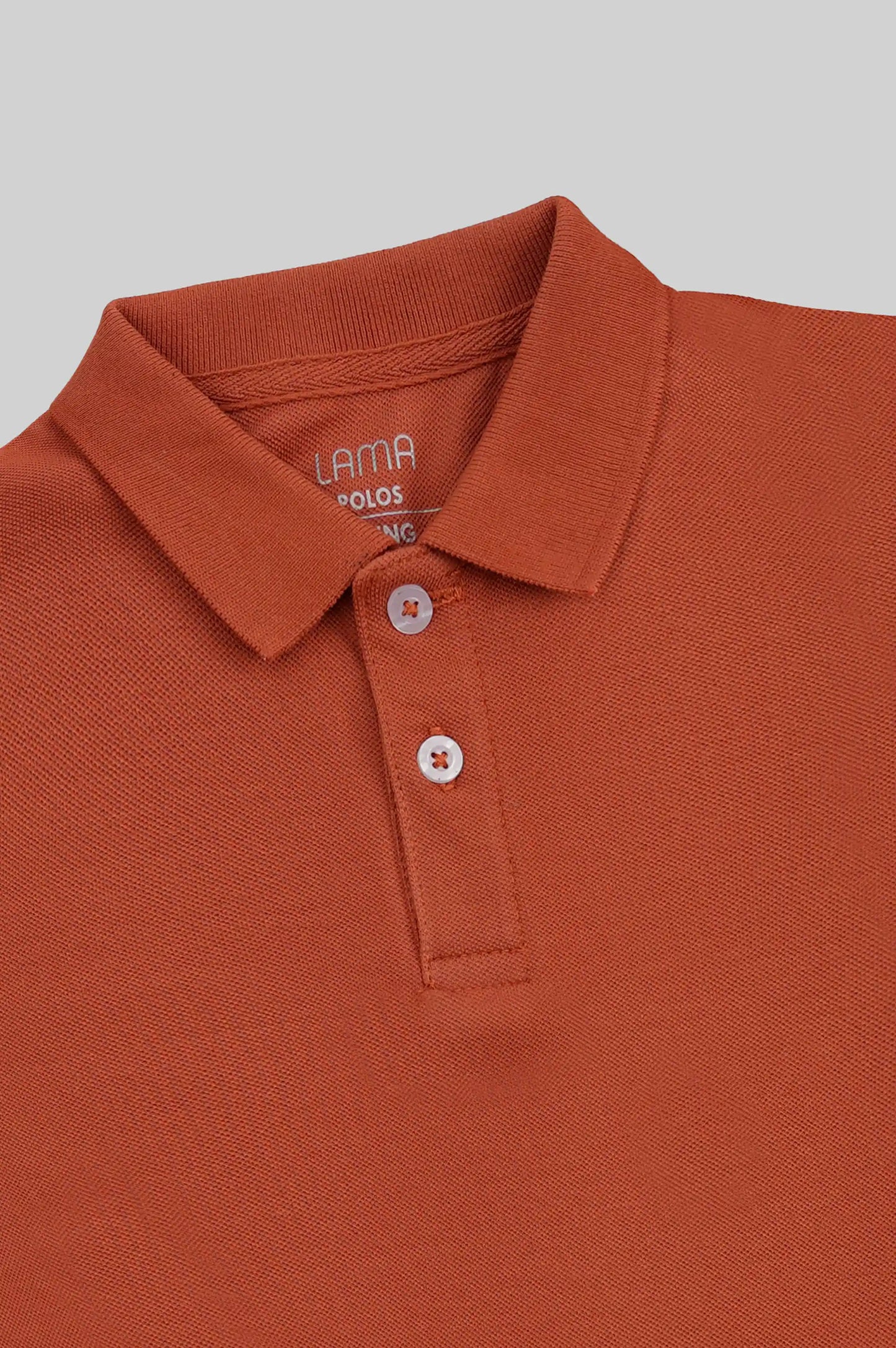 Dull Orange Young Polo Shirt