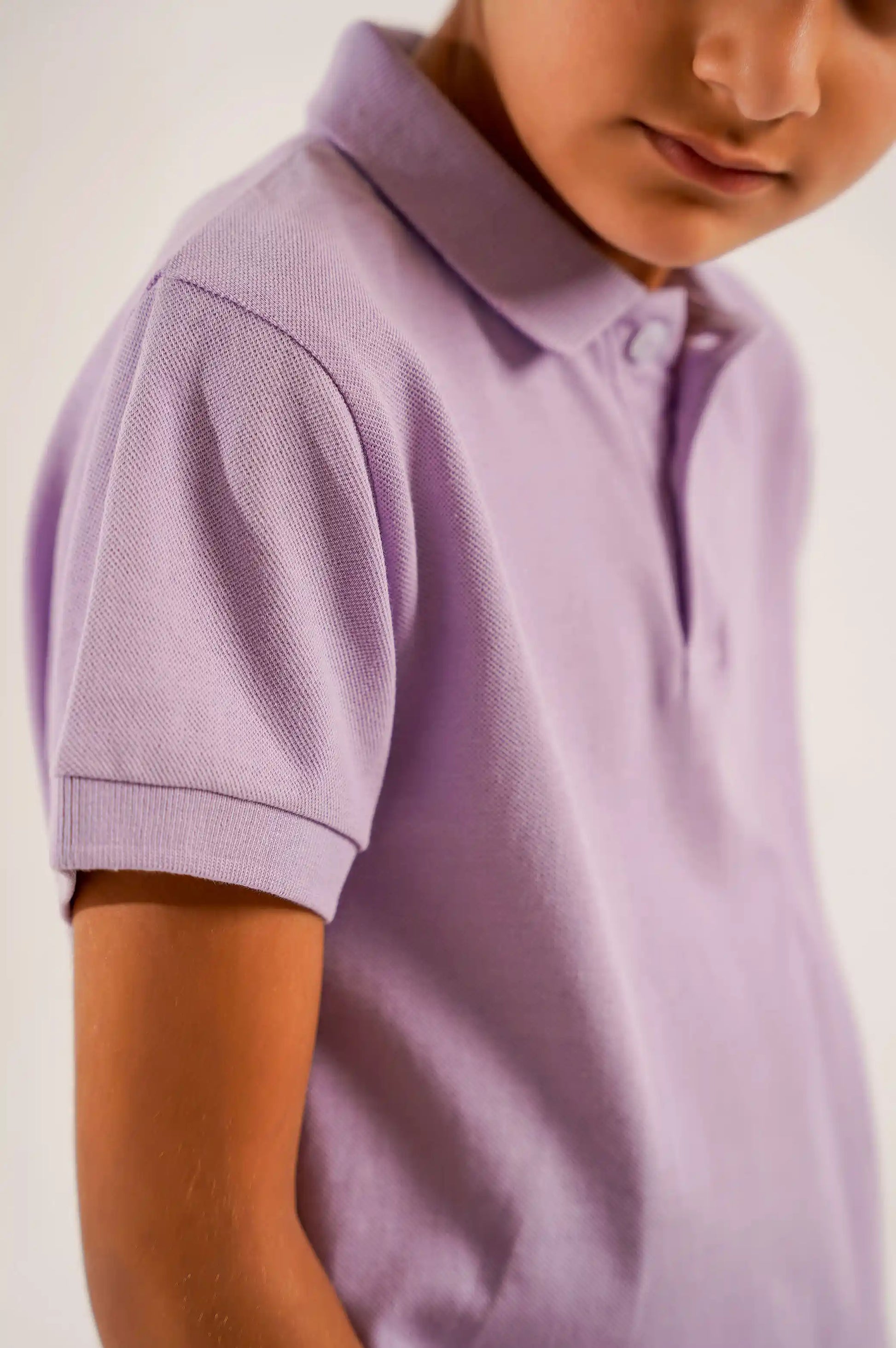 Lilac Young Polo Shirt