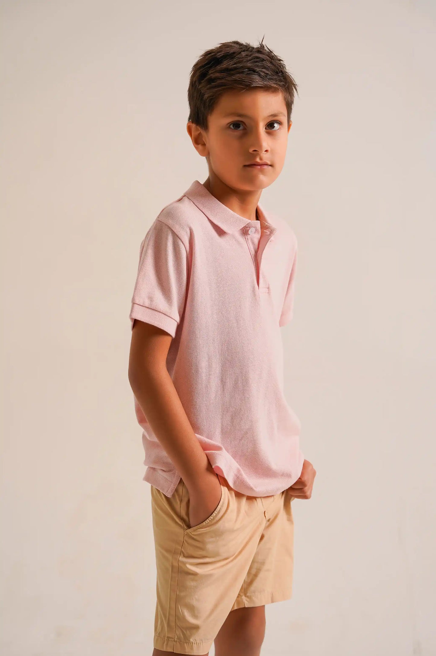 Pink Young Polo Shirt