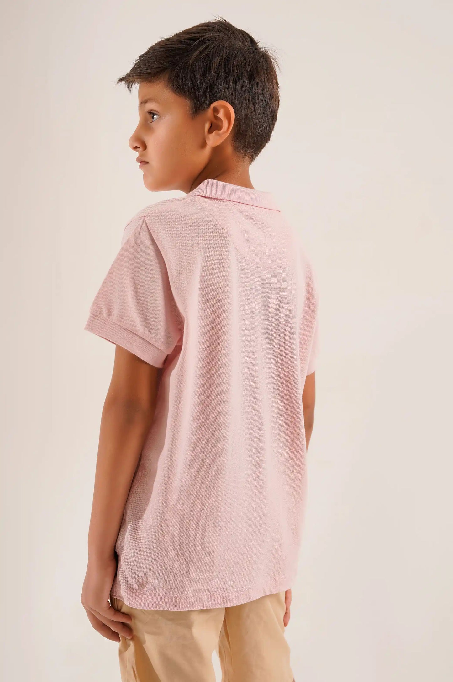 Pink Young Polo Shirt