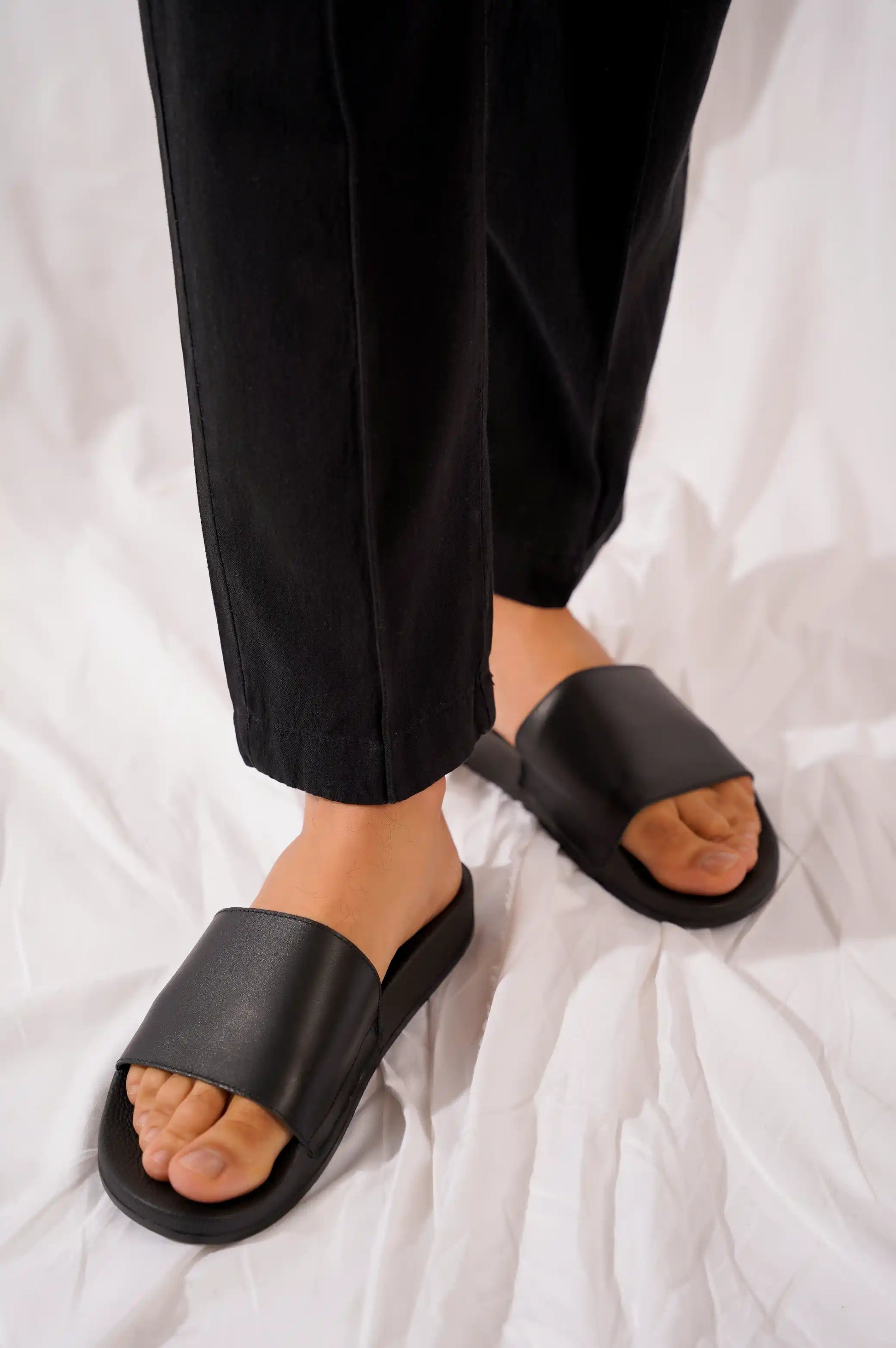 Black Linen pants