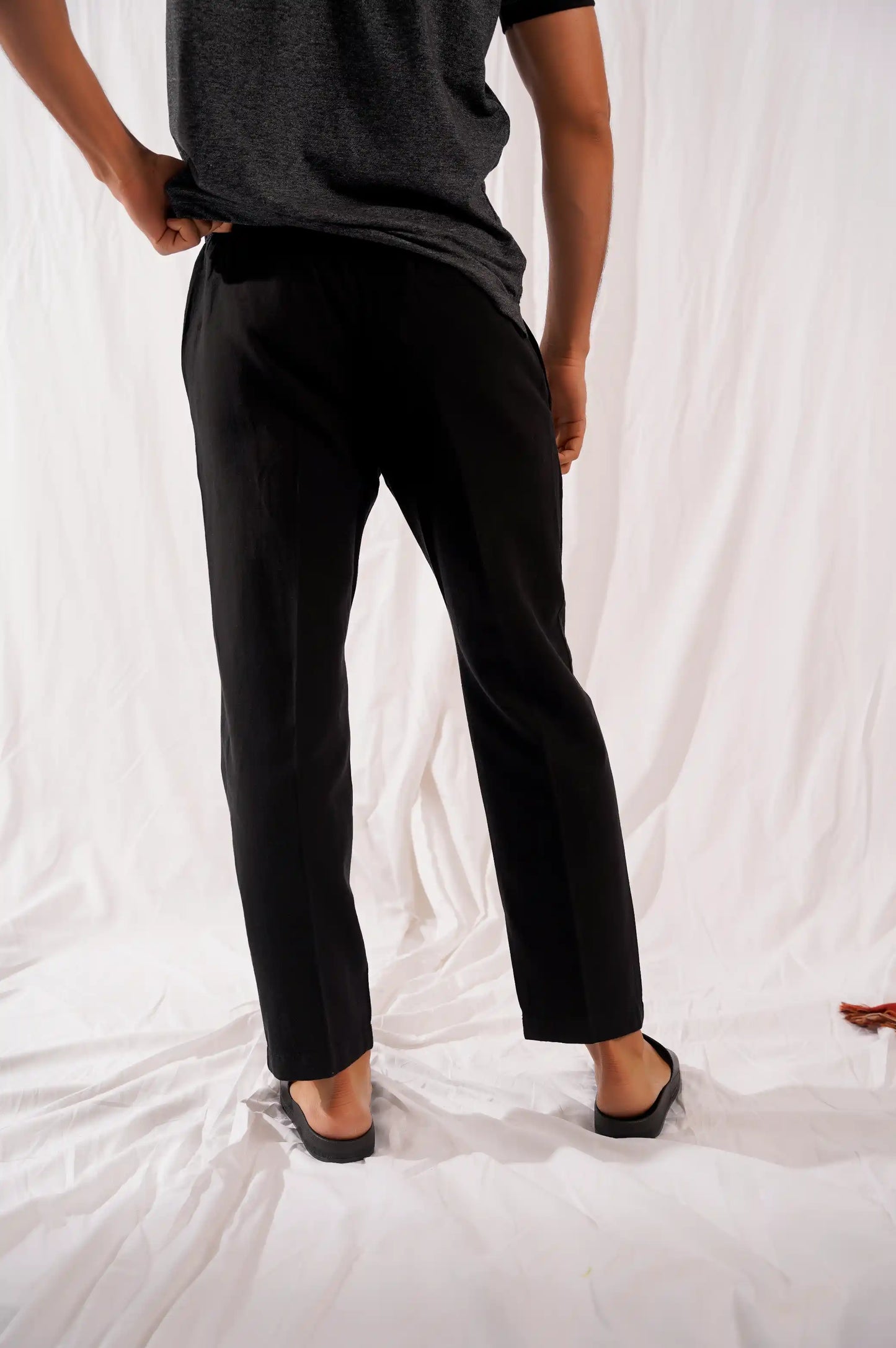 Black Linen pants