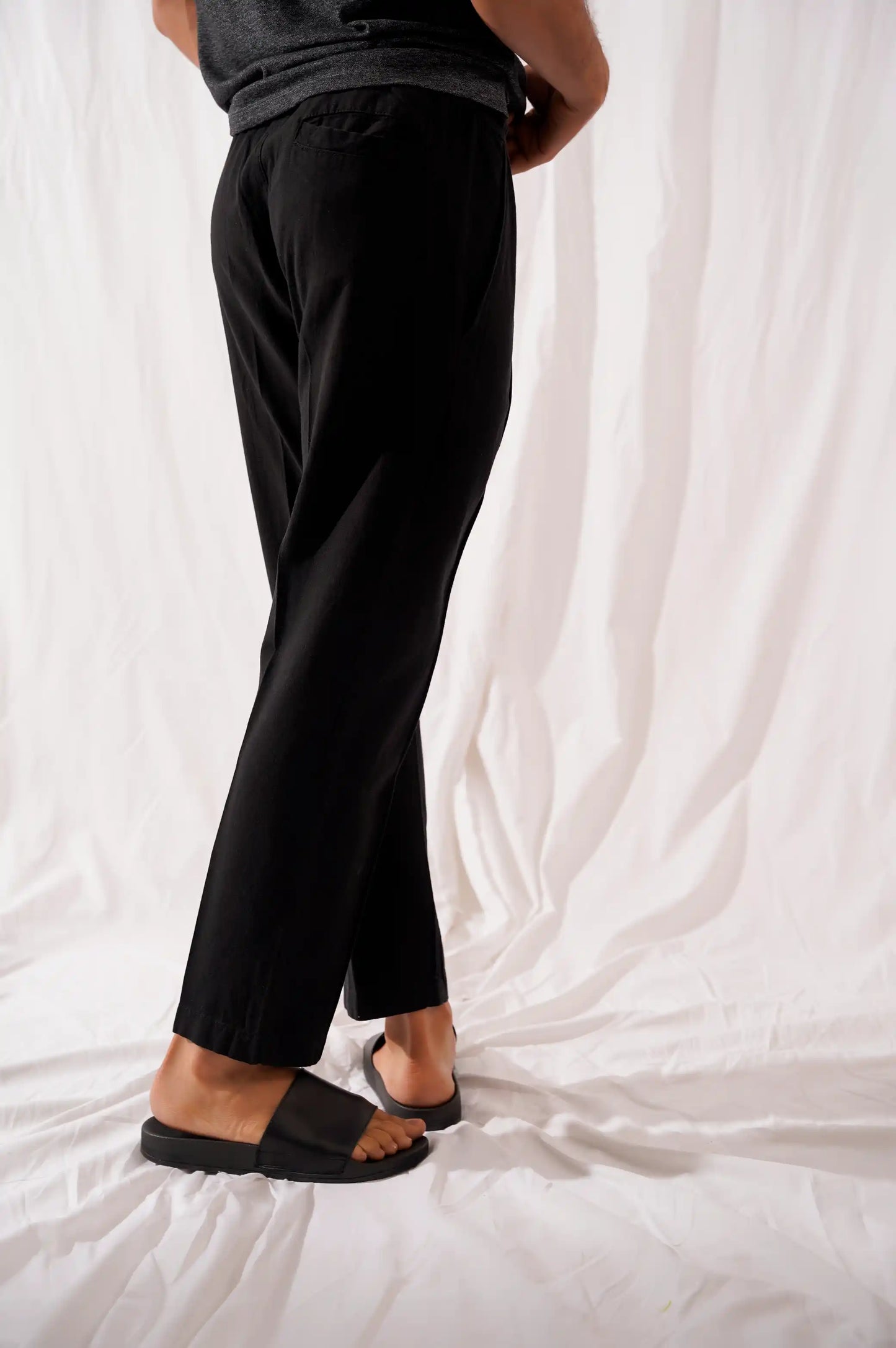 Black Linen pants