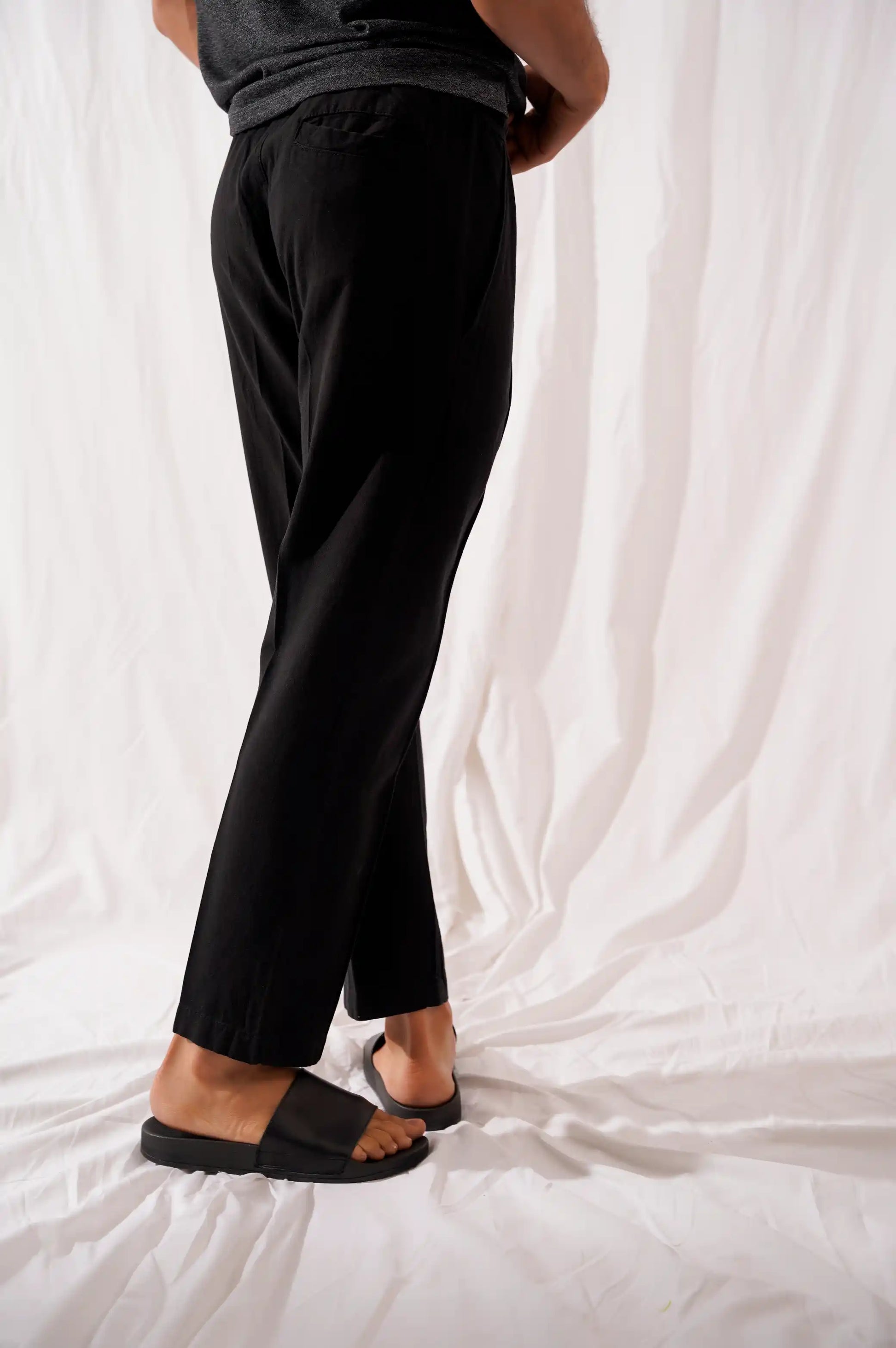 Black Linen pants