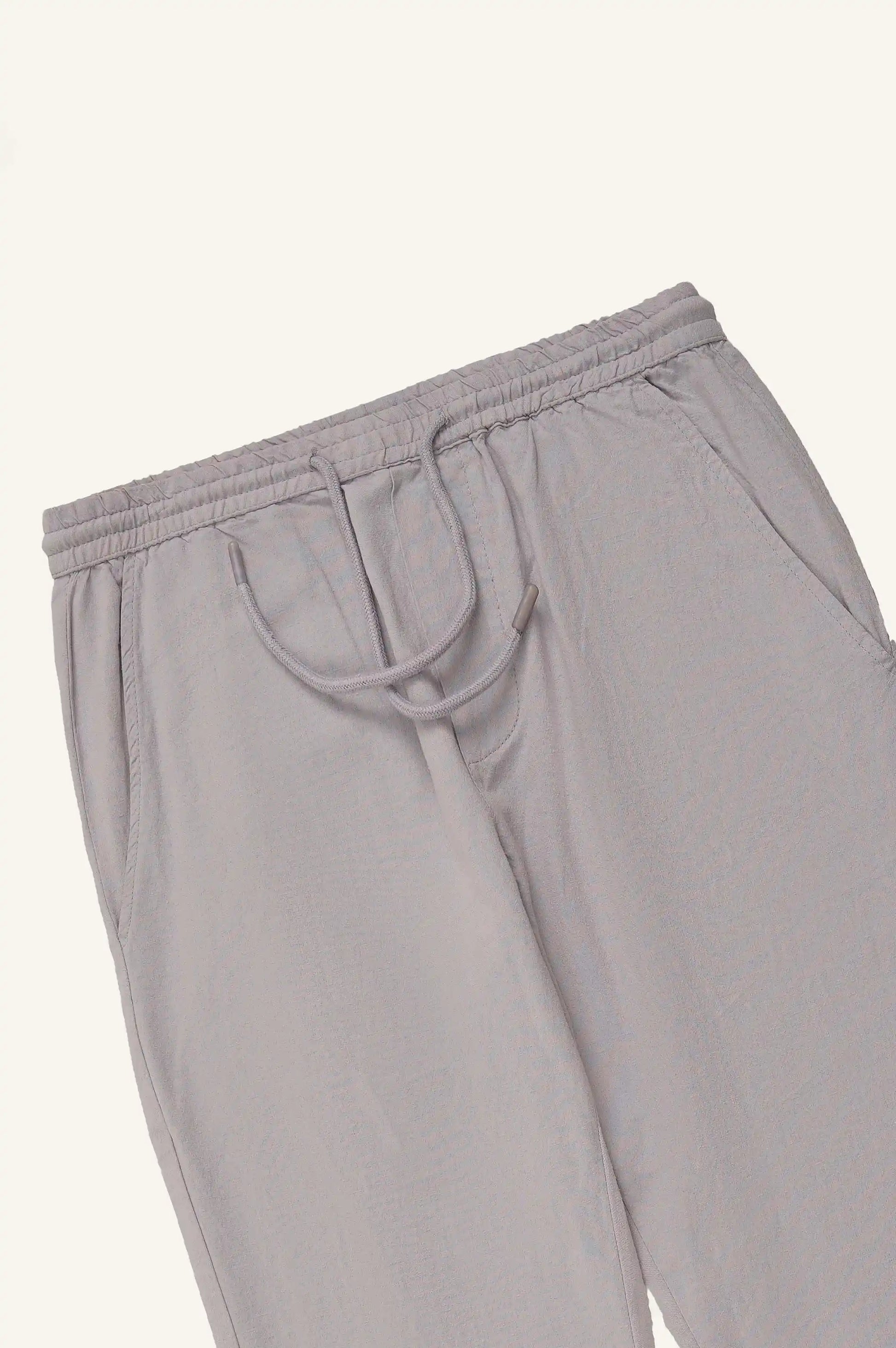 Ice Blue Linen Pants