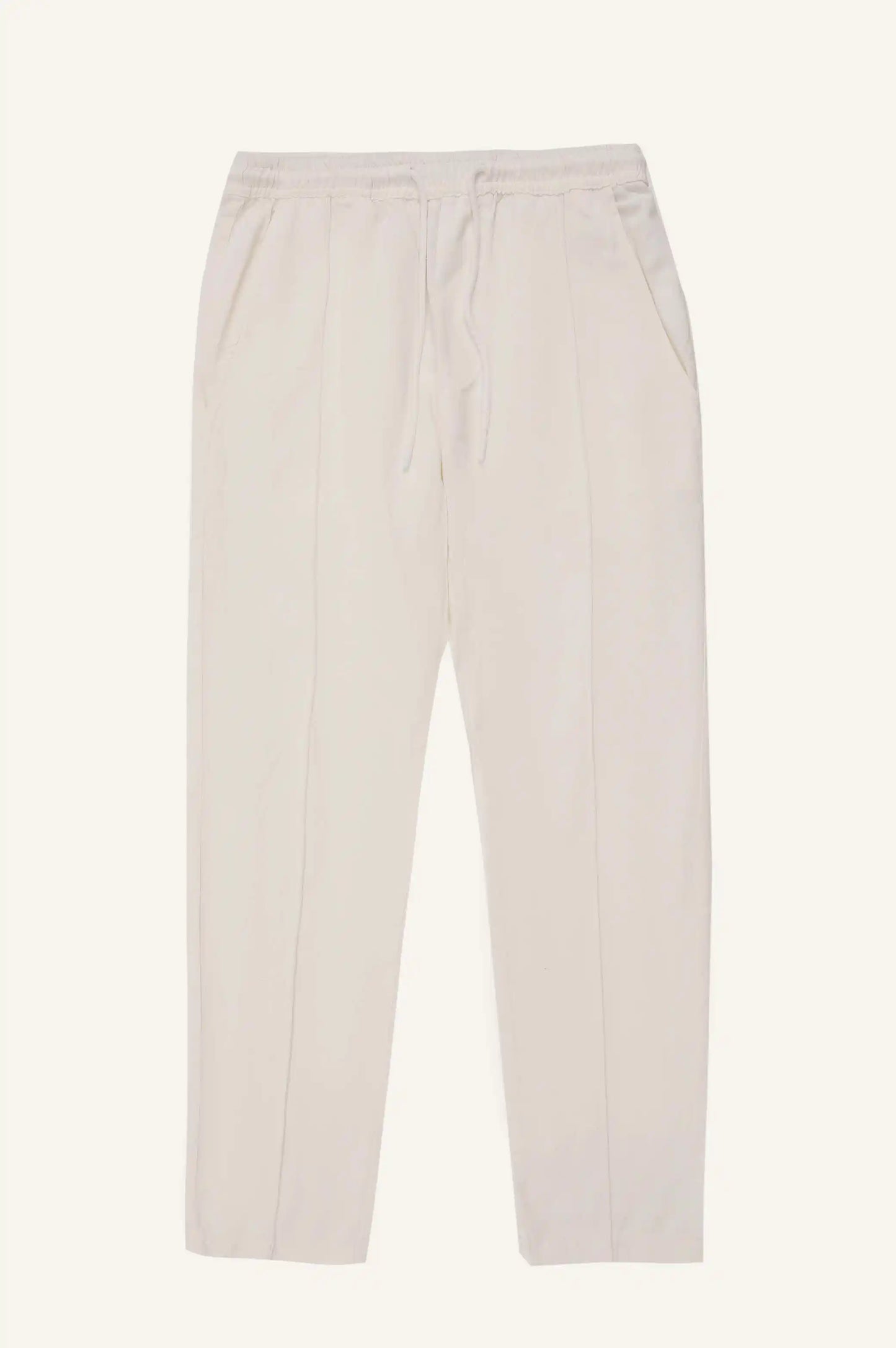 WHITE LINEN PANTS