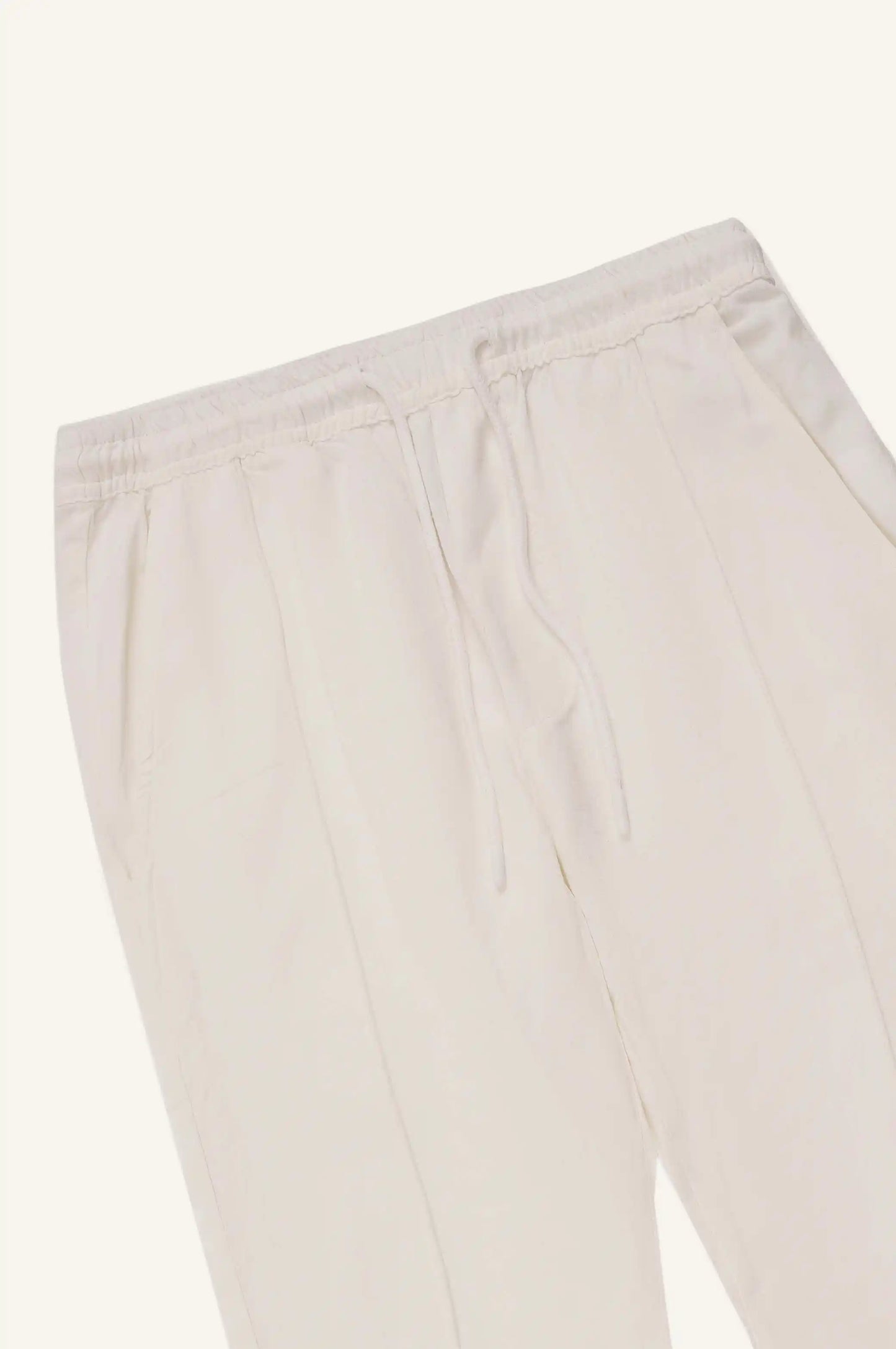 WHITE LINEN PANTS