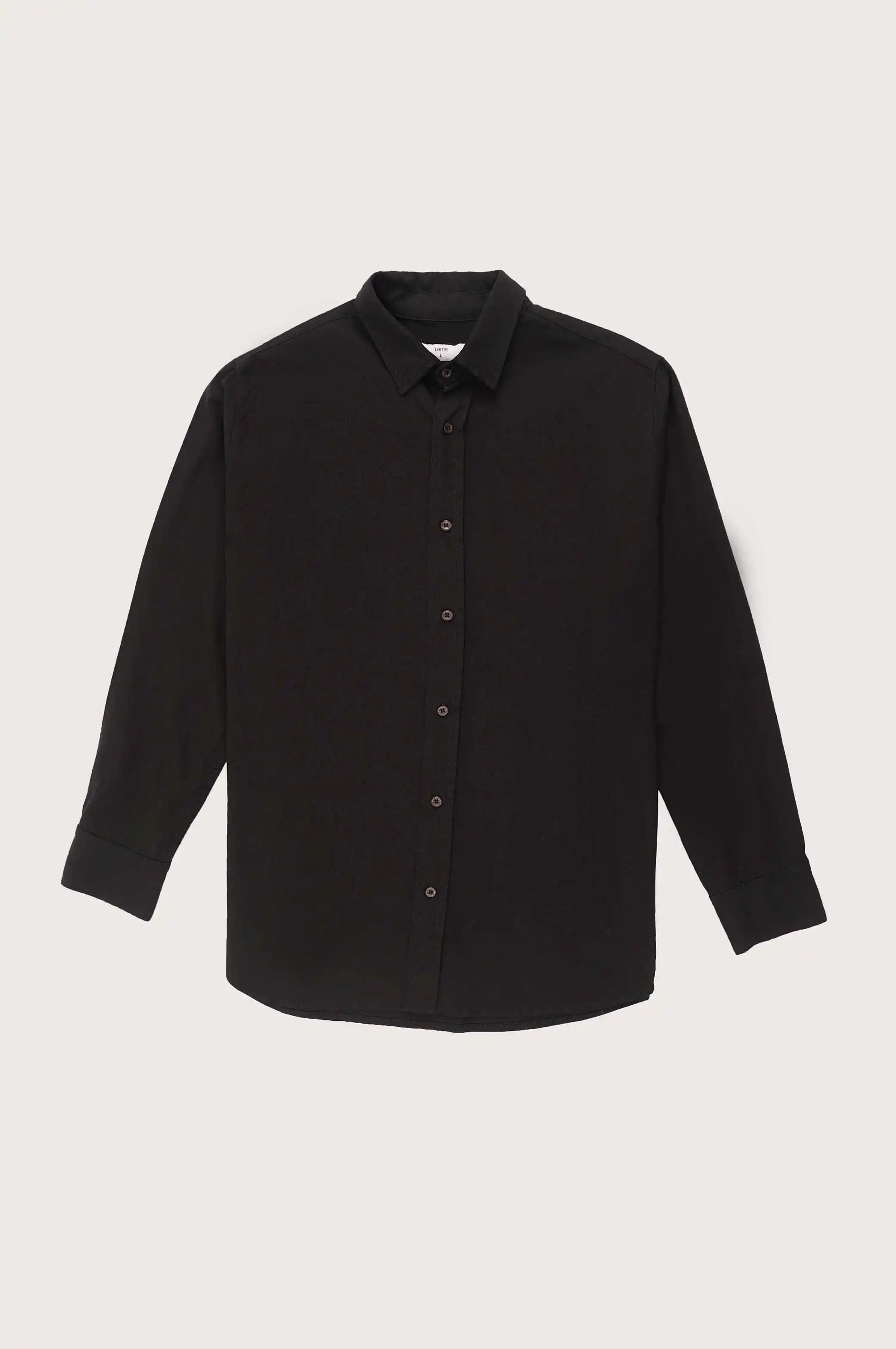Black Button down shirt