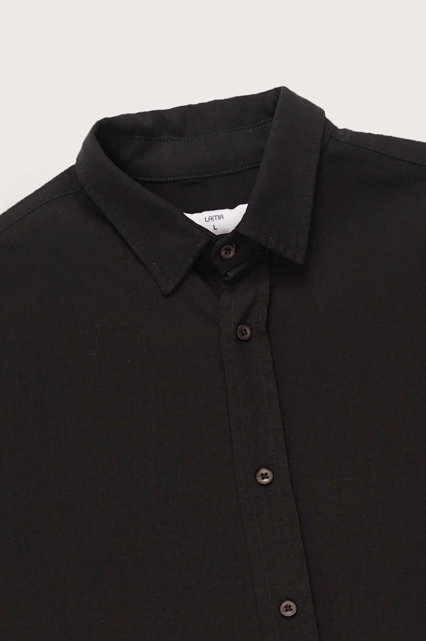 Black Button down shirt