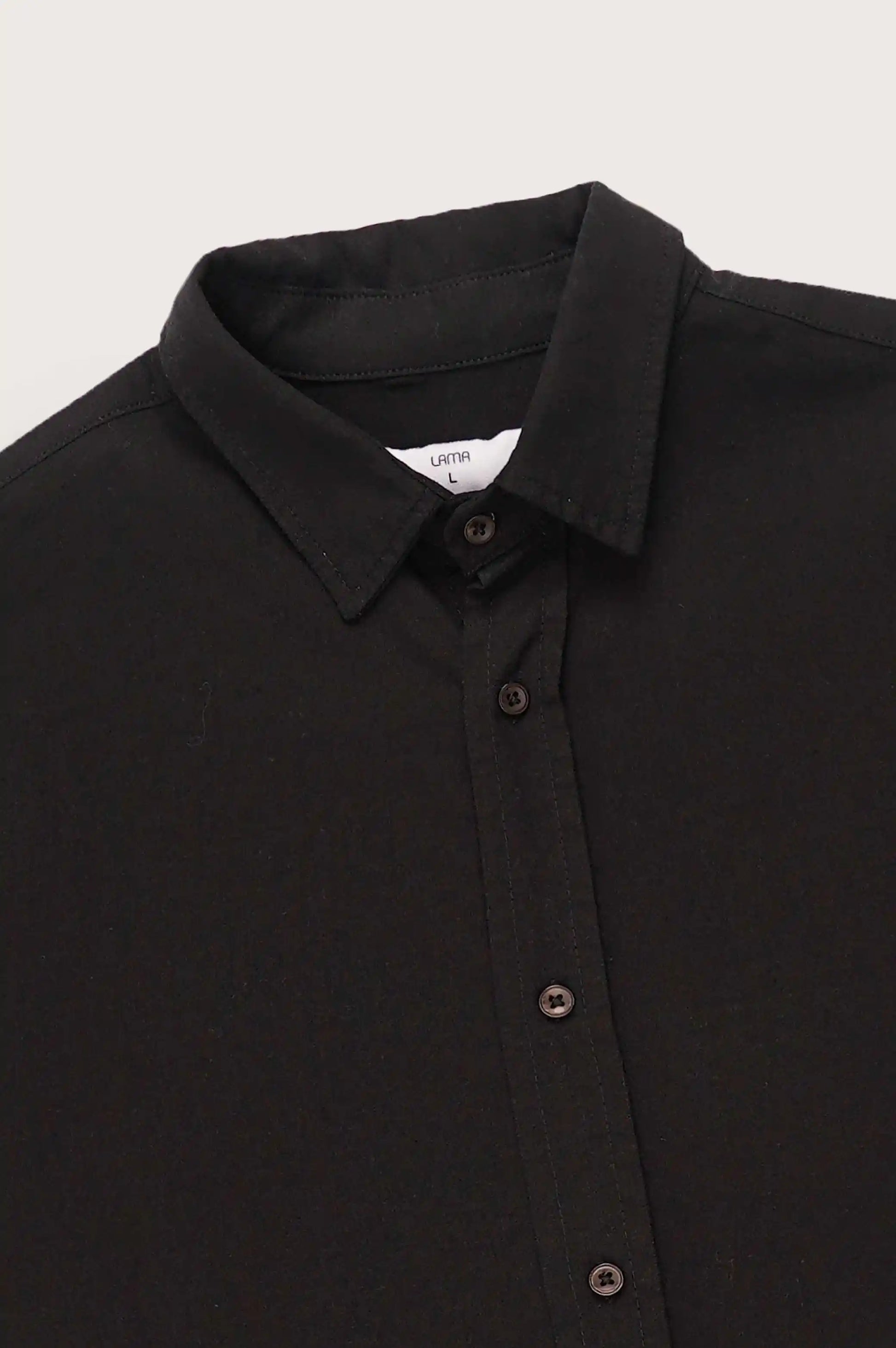 Black Button down shirt