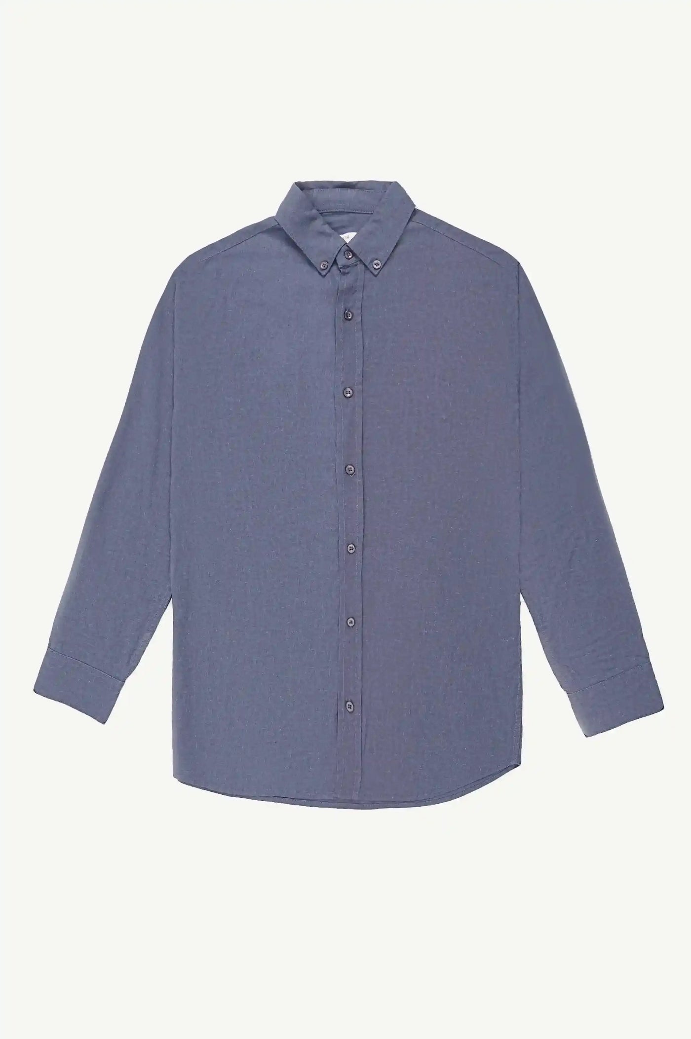 Dark Grey Button Down Shirt