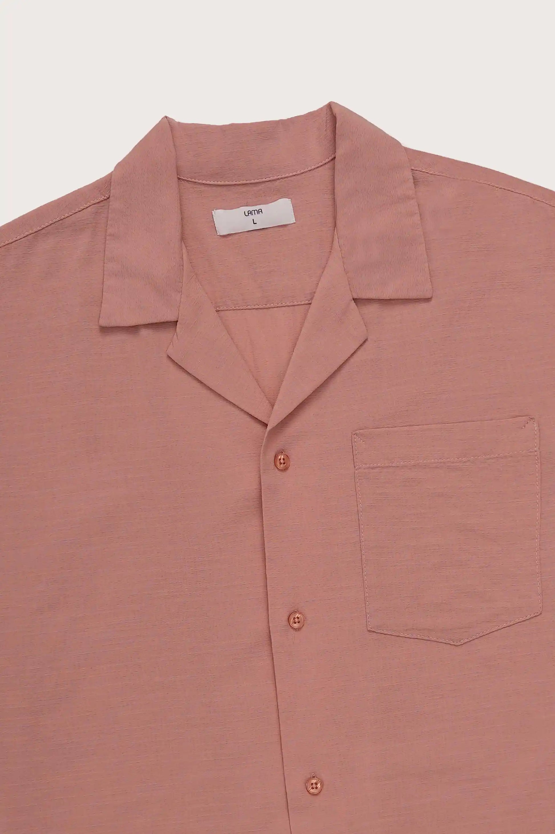 TEA PINK SAFARI SHIRT