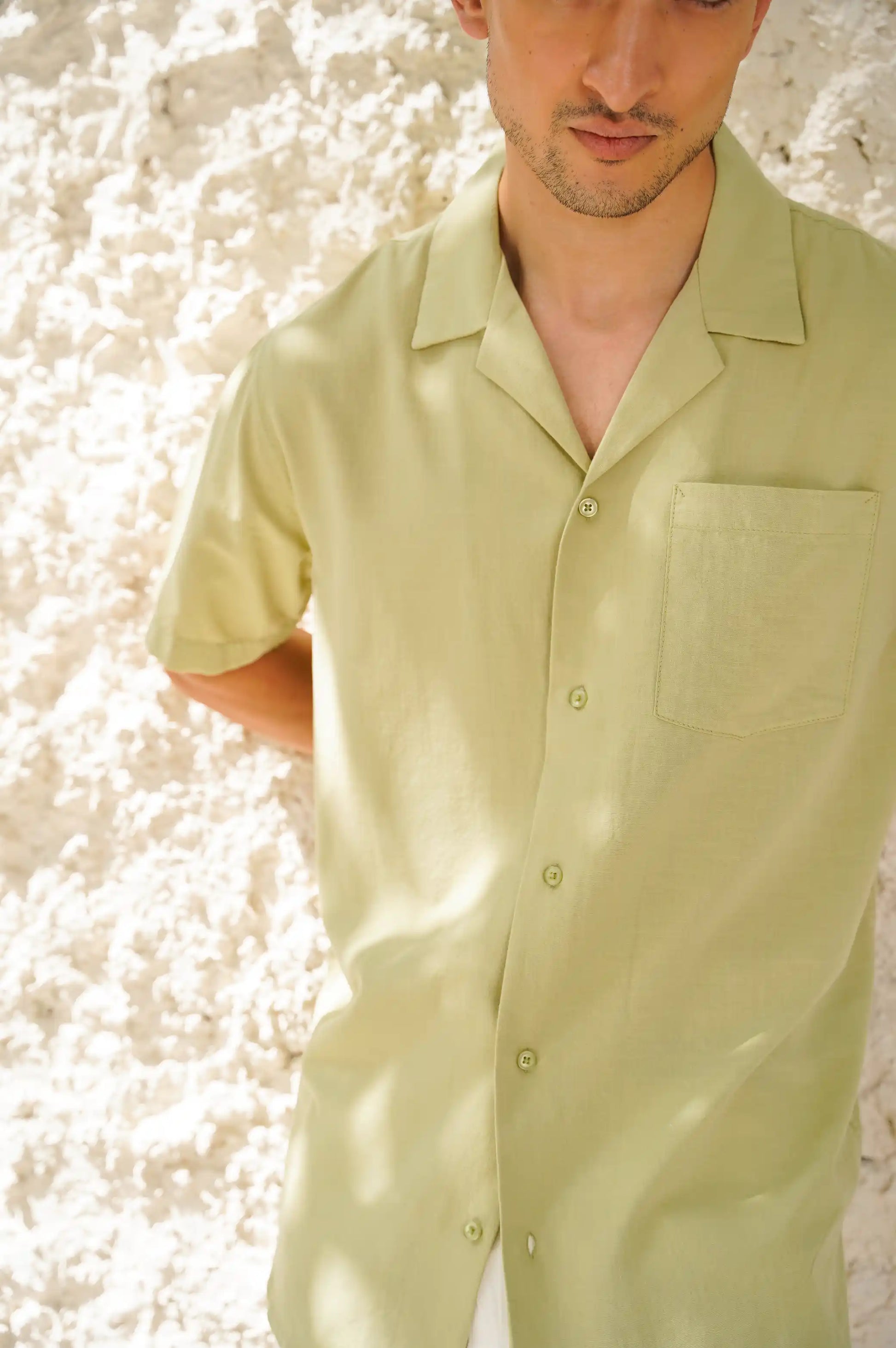 SEA GREEN SAFARI SHIRT