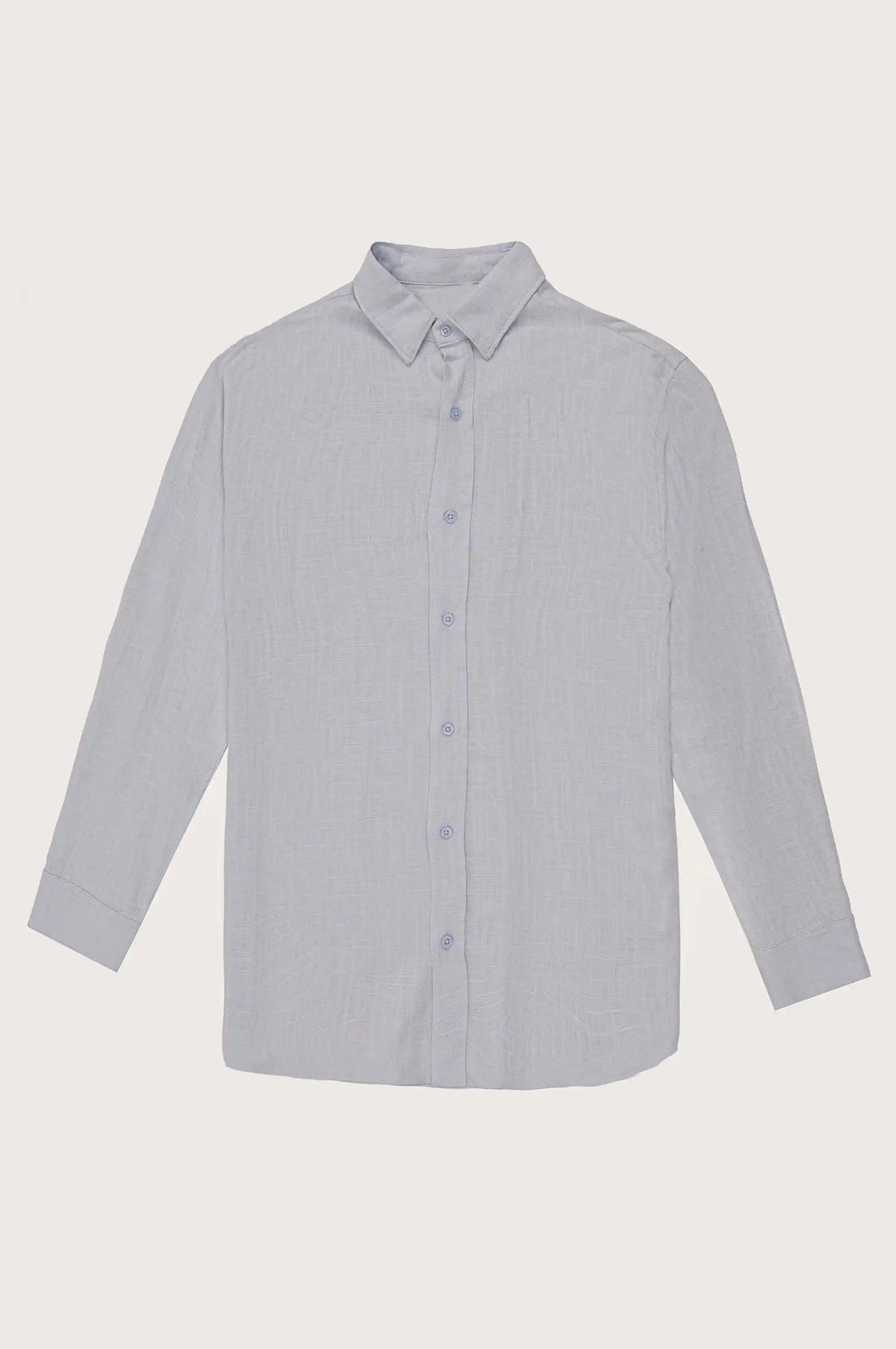 SKY BLUE BASIC BUTTON DOWN SHIRT