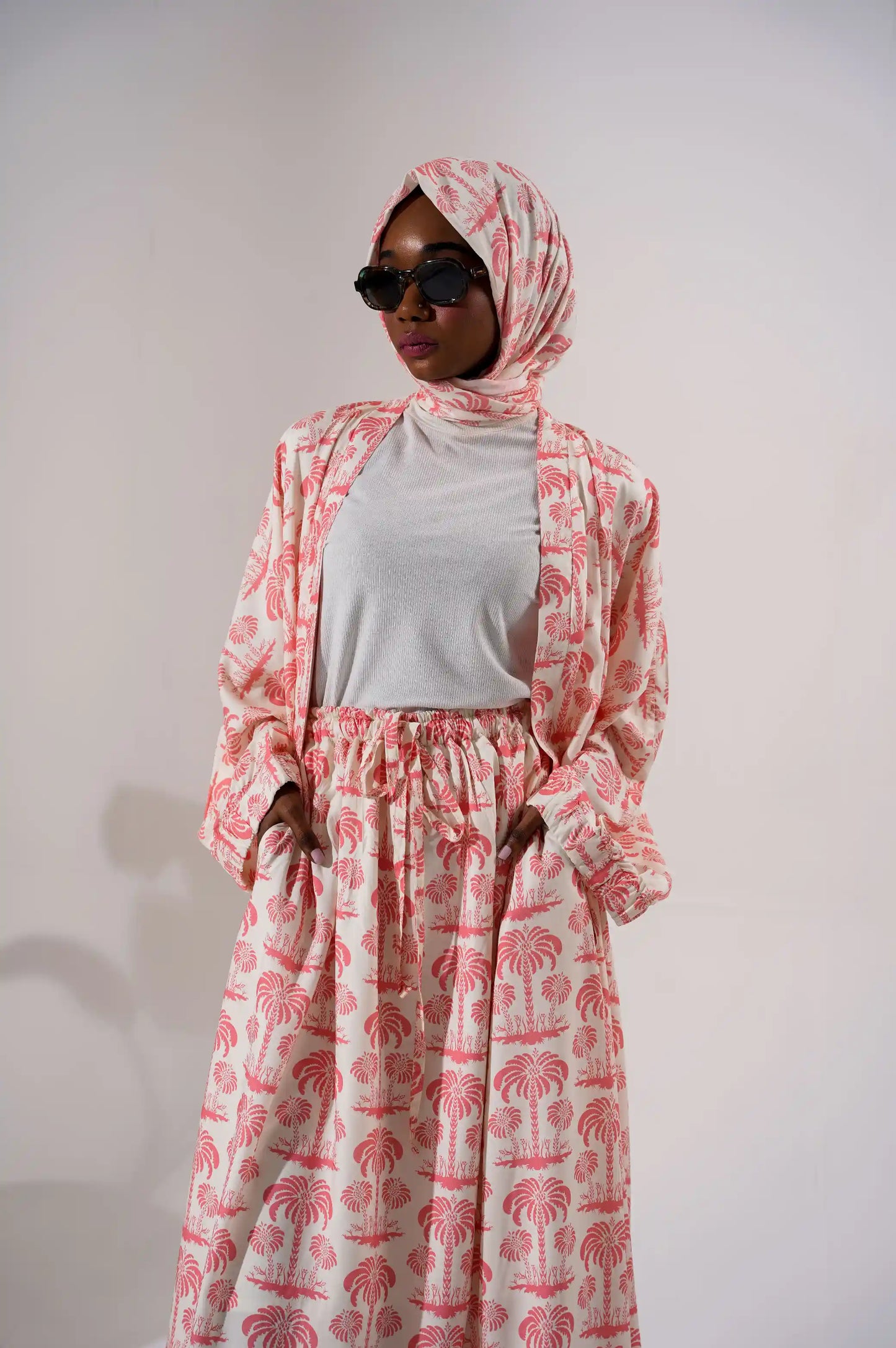 Pink Long Skirt