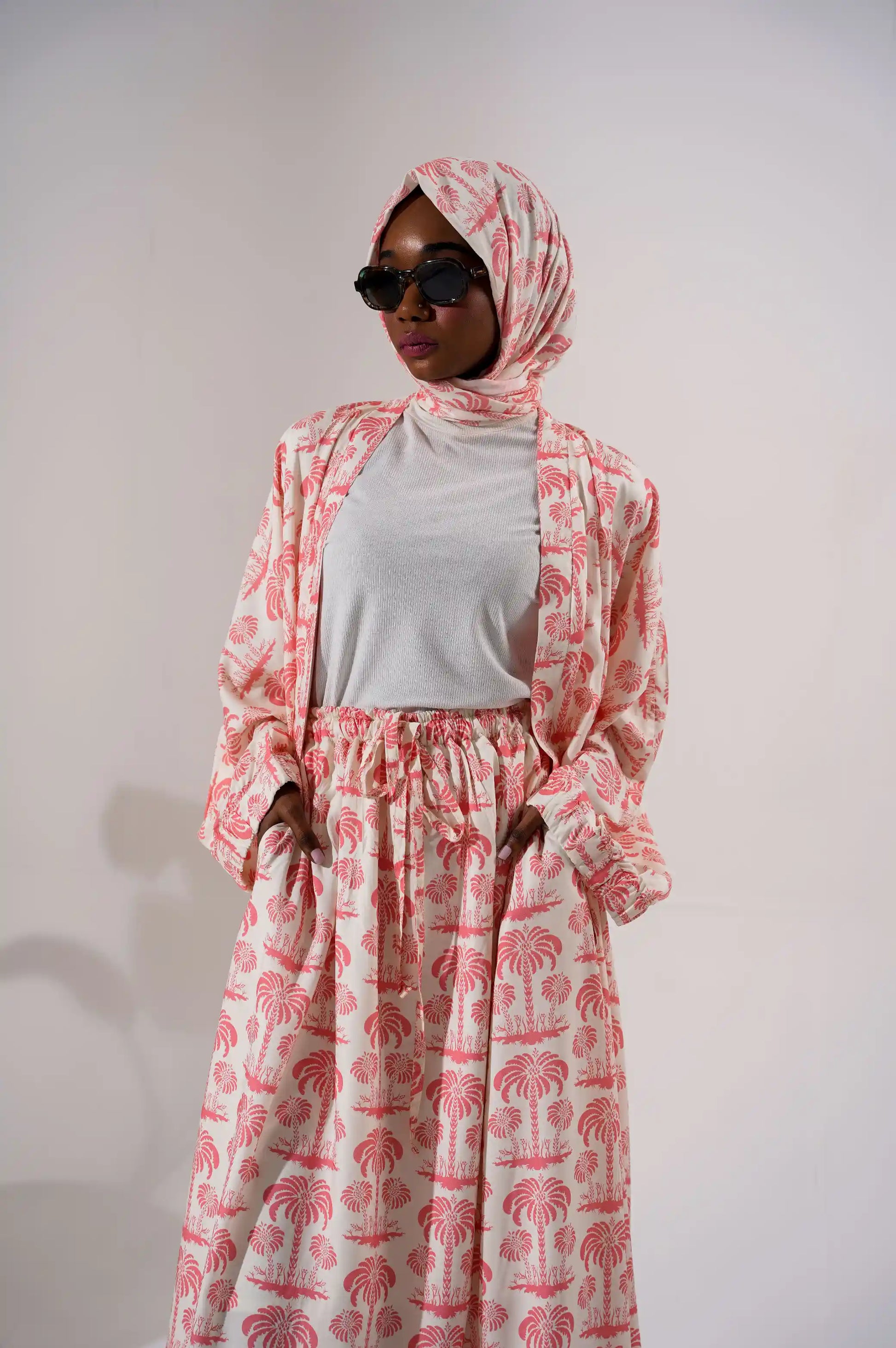 Pink Long Skirt
