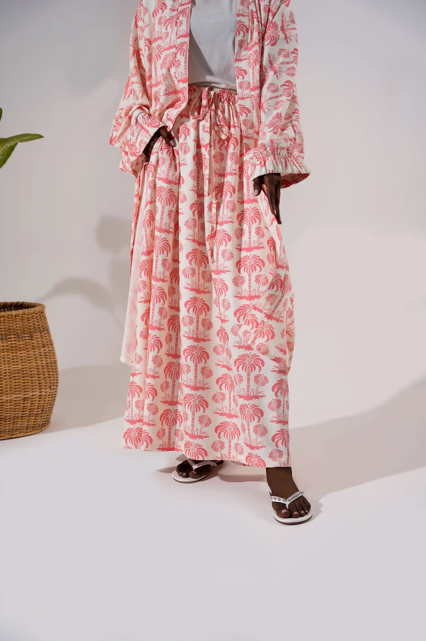 Pink Long Skirt