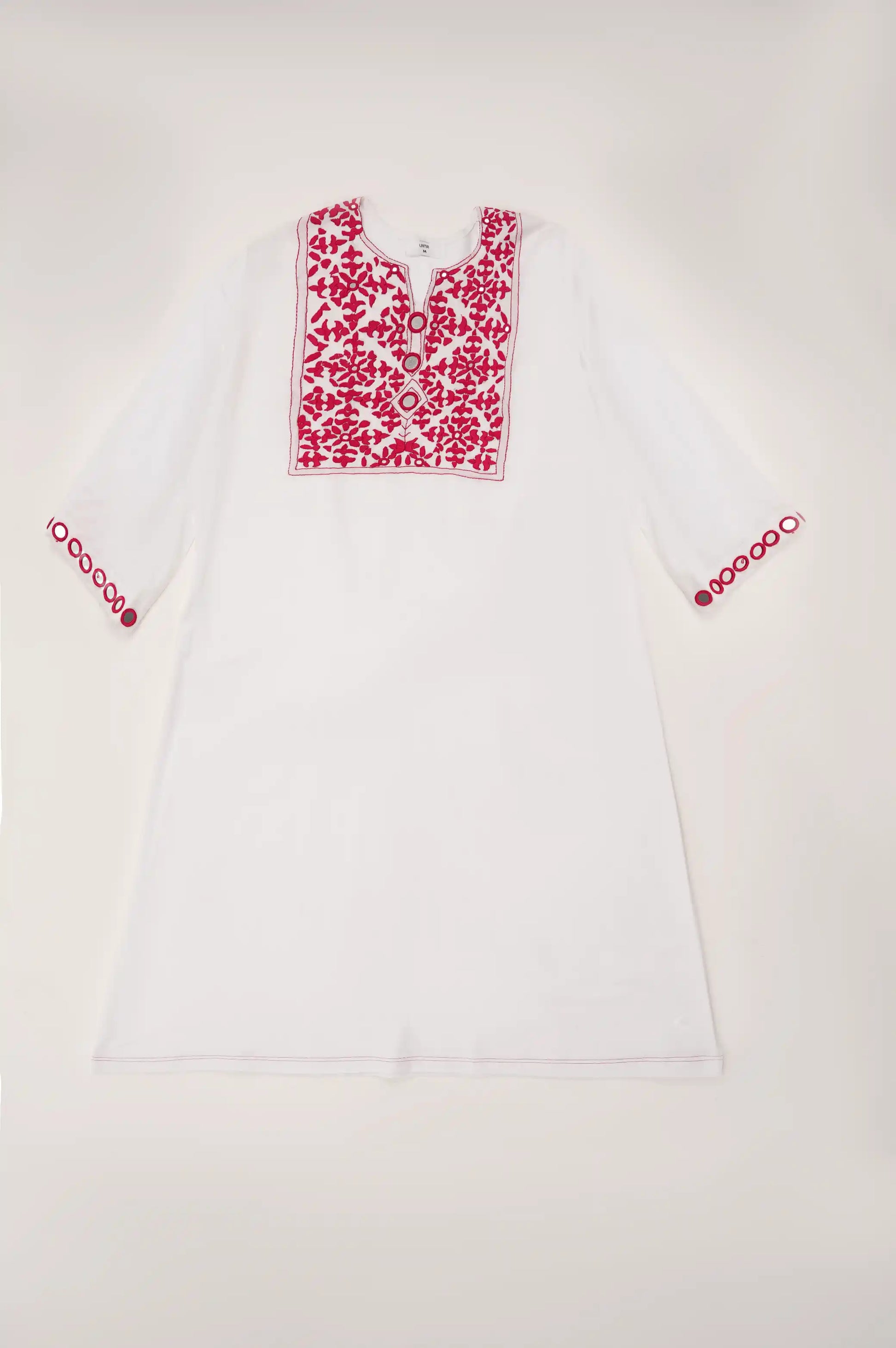 White ARTISANAL KAFTAN