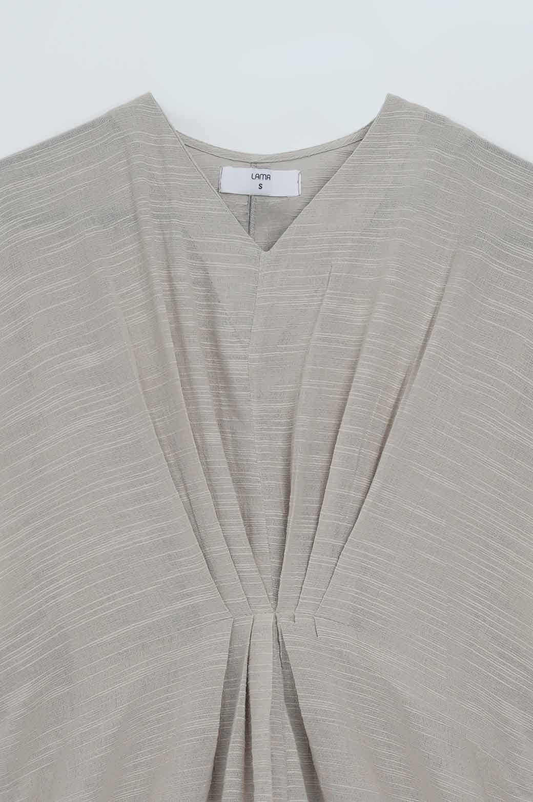 BEIGE LINEN KAFTAN
