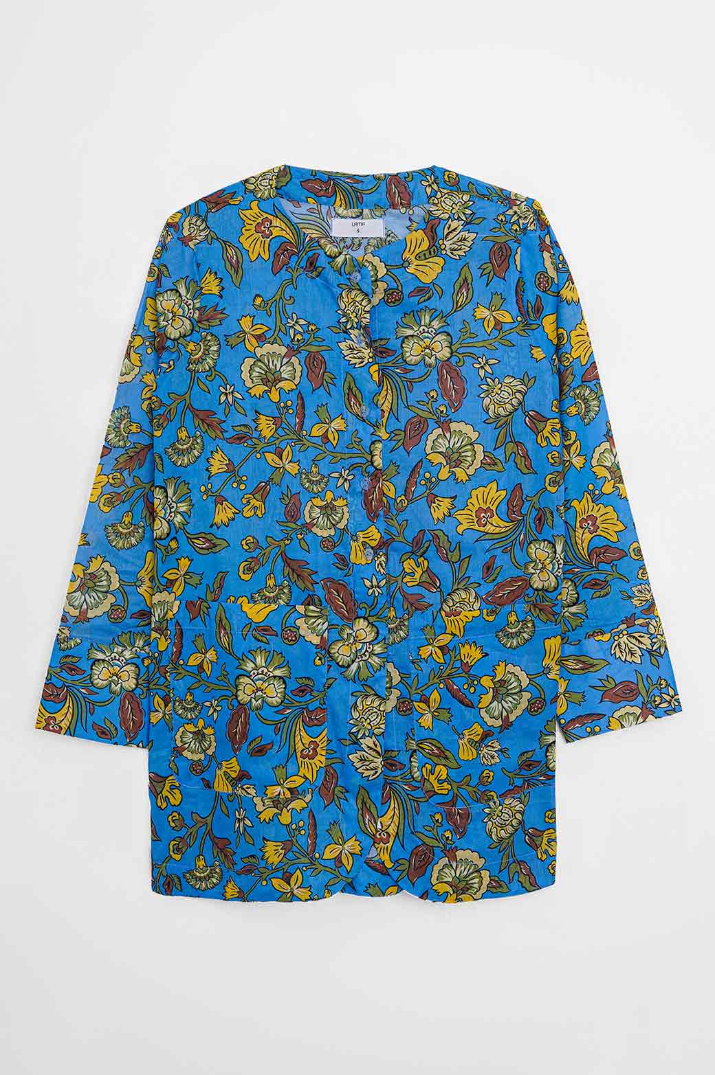 BLUE PRINTED MATCHING SET