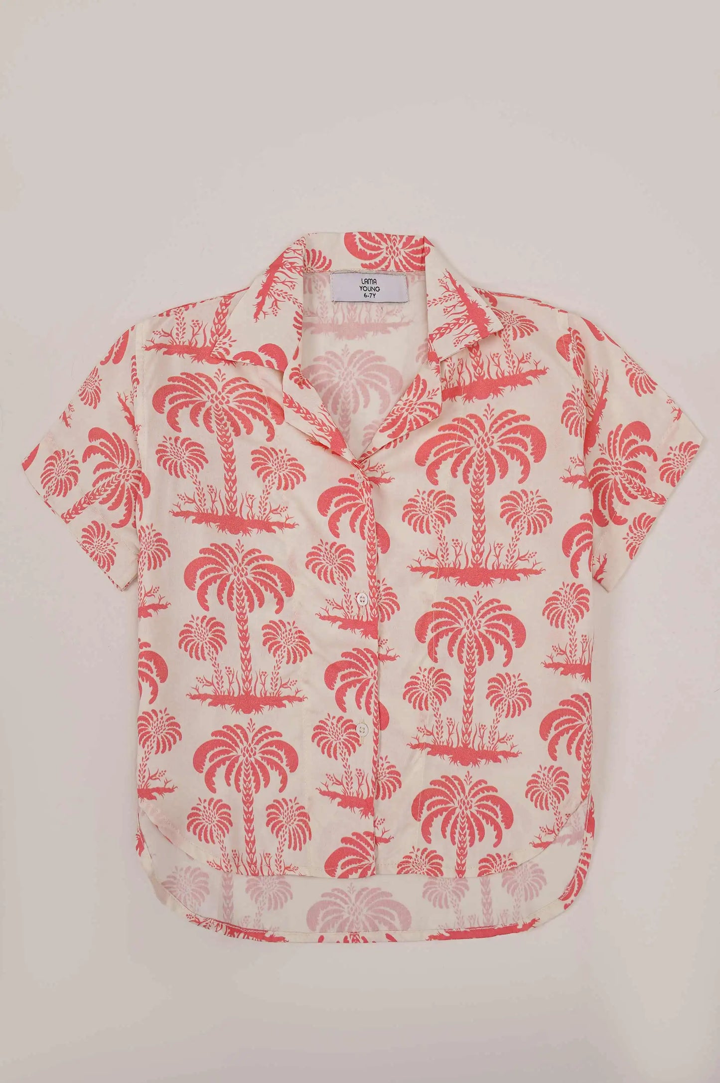 PINK FLORAL PRINTED SHIRT