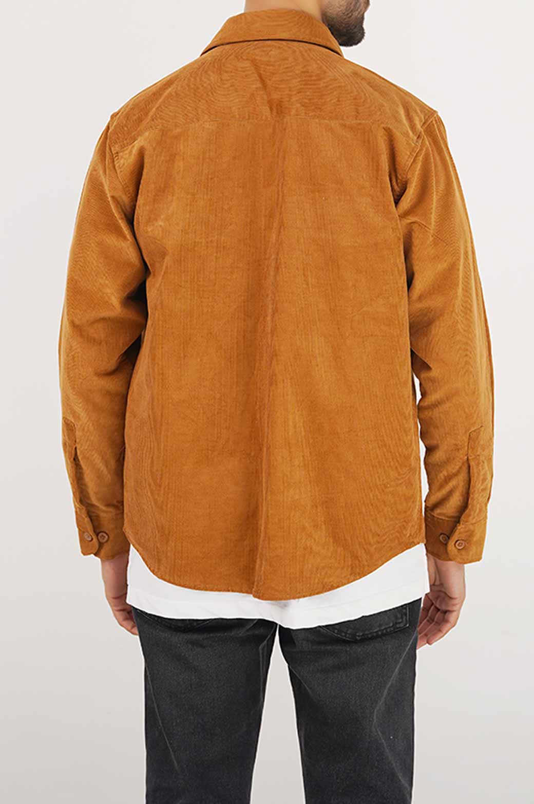 OCHRE RIBBED SHACEKET