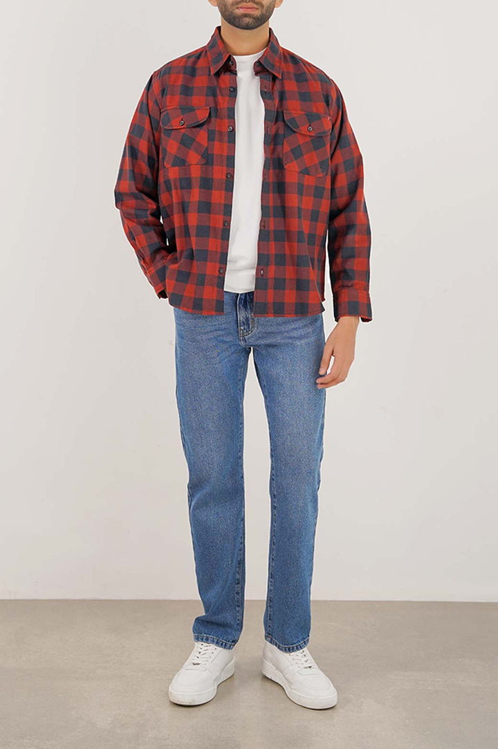 RED FLANNEL SHACEKT