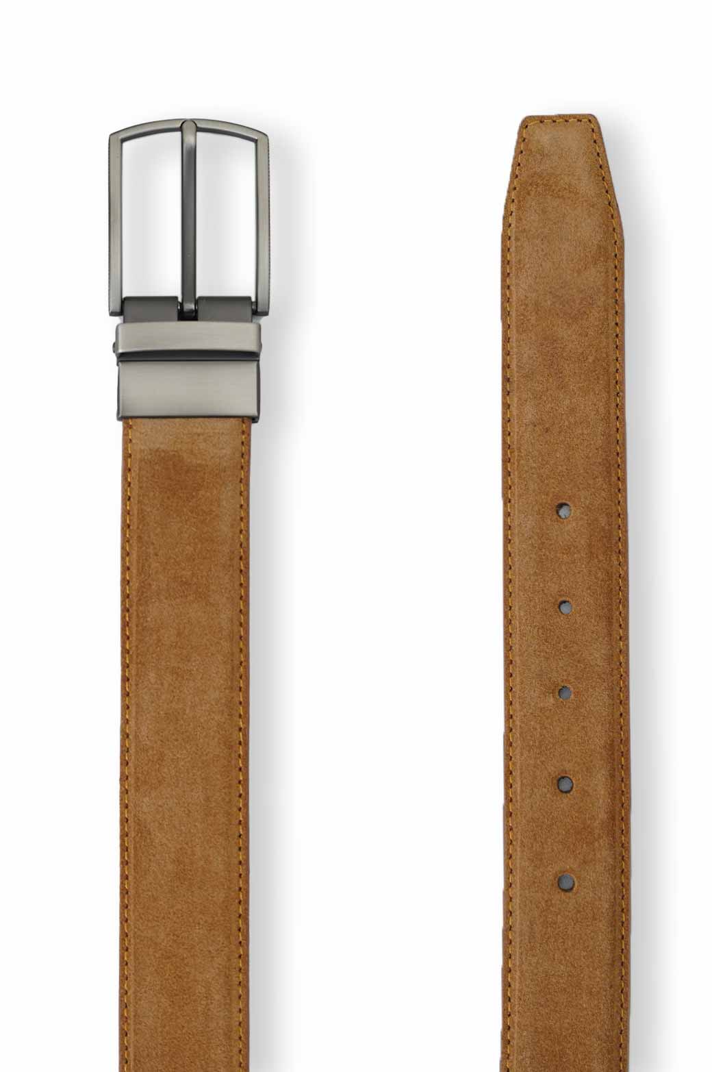 HONEY SUEDE LEATHER BELT