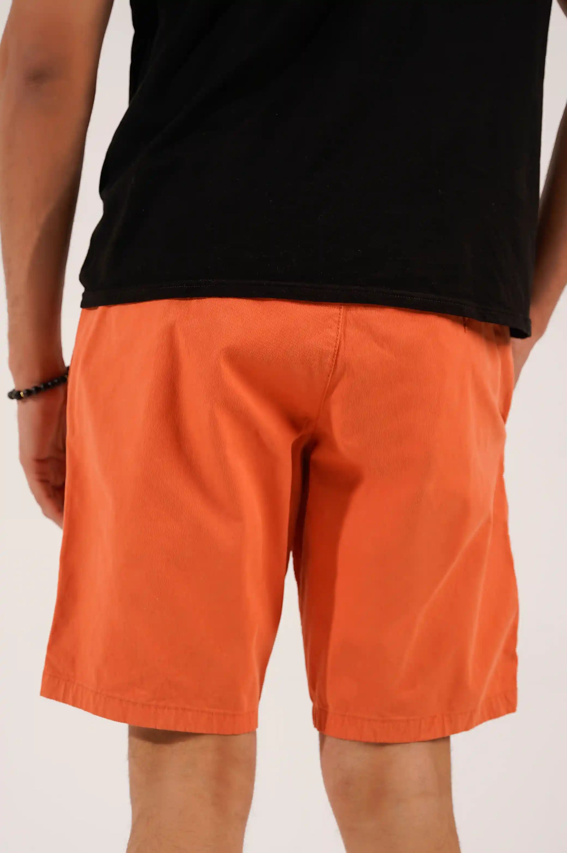CORAL DRAWSTRING EASY SHORTS