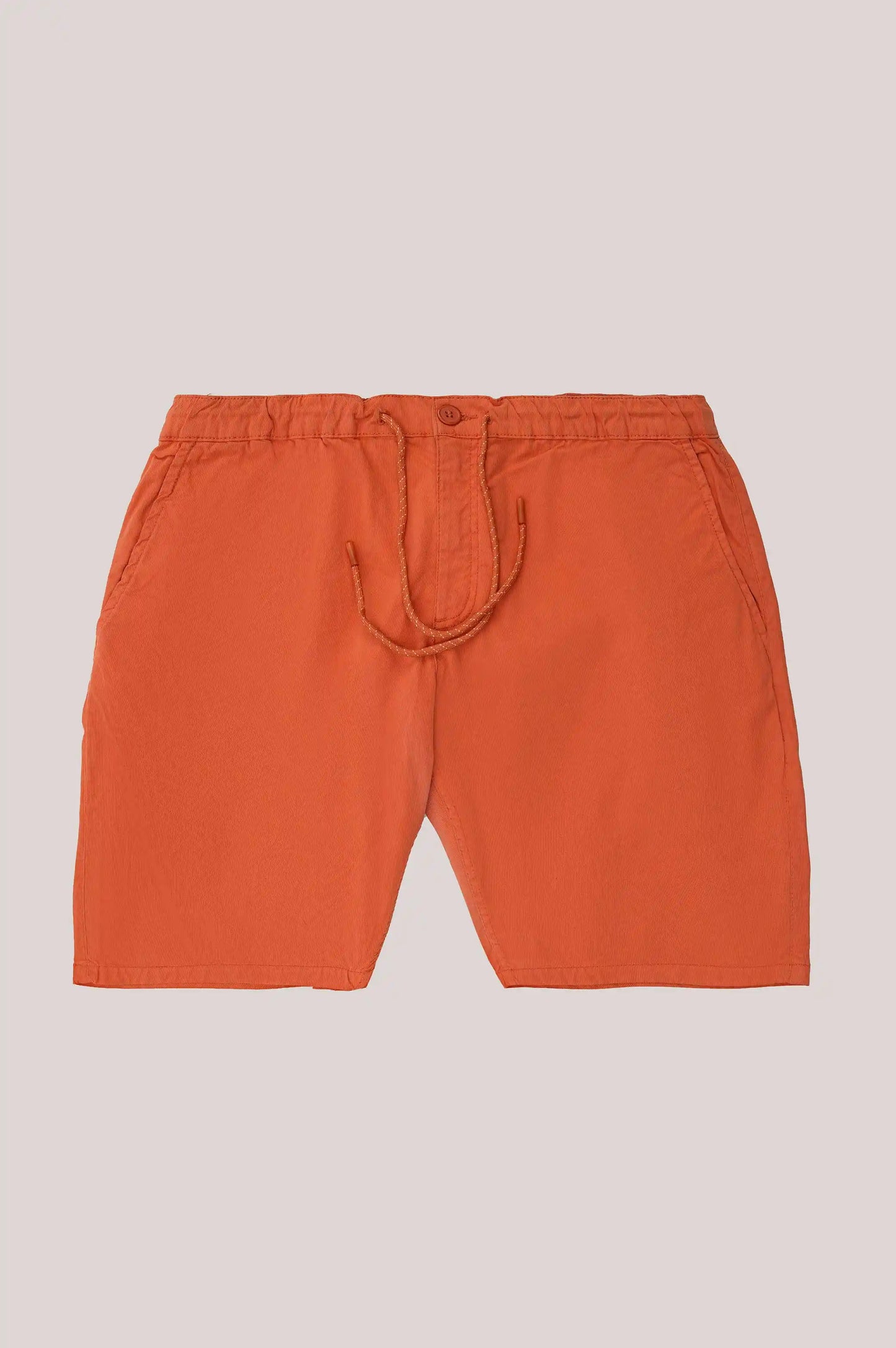 CORAL DRAWSTRING EASY SHORTS