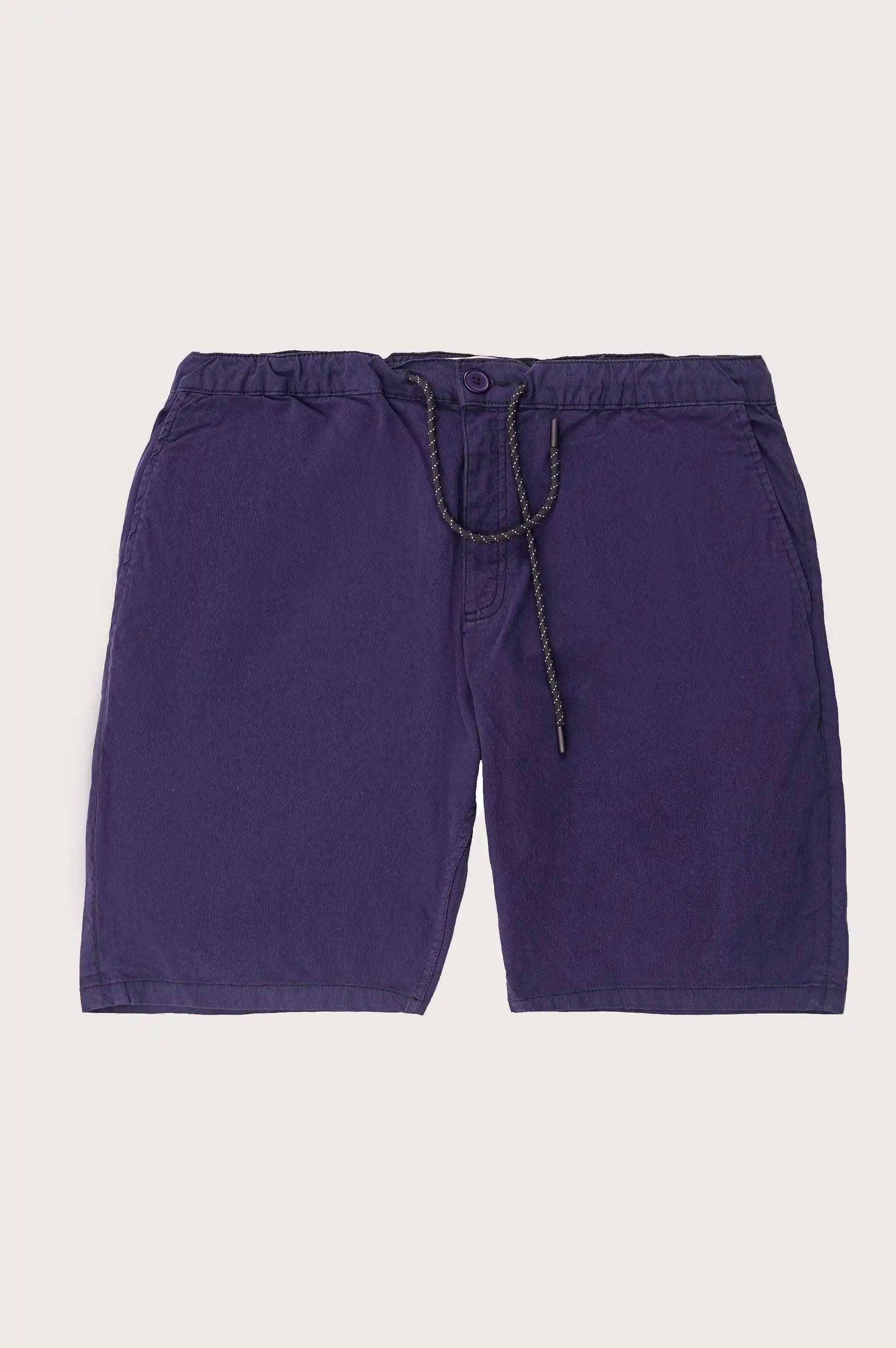NAVY DRAWSTRING EASY SHORTS