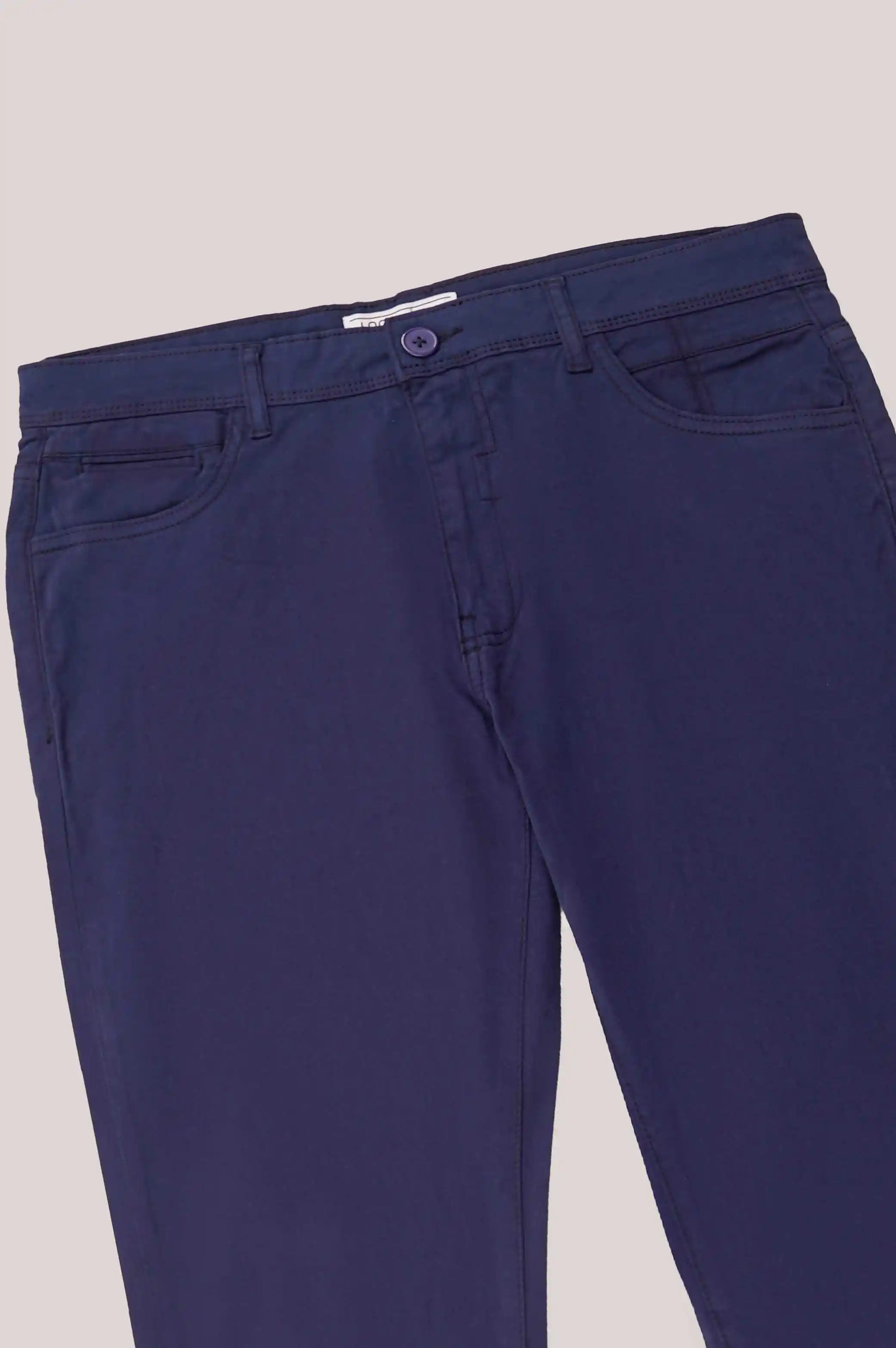 Navy Men Chino Pants