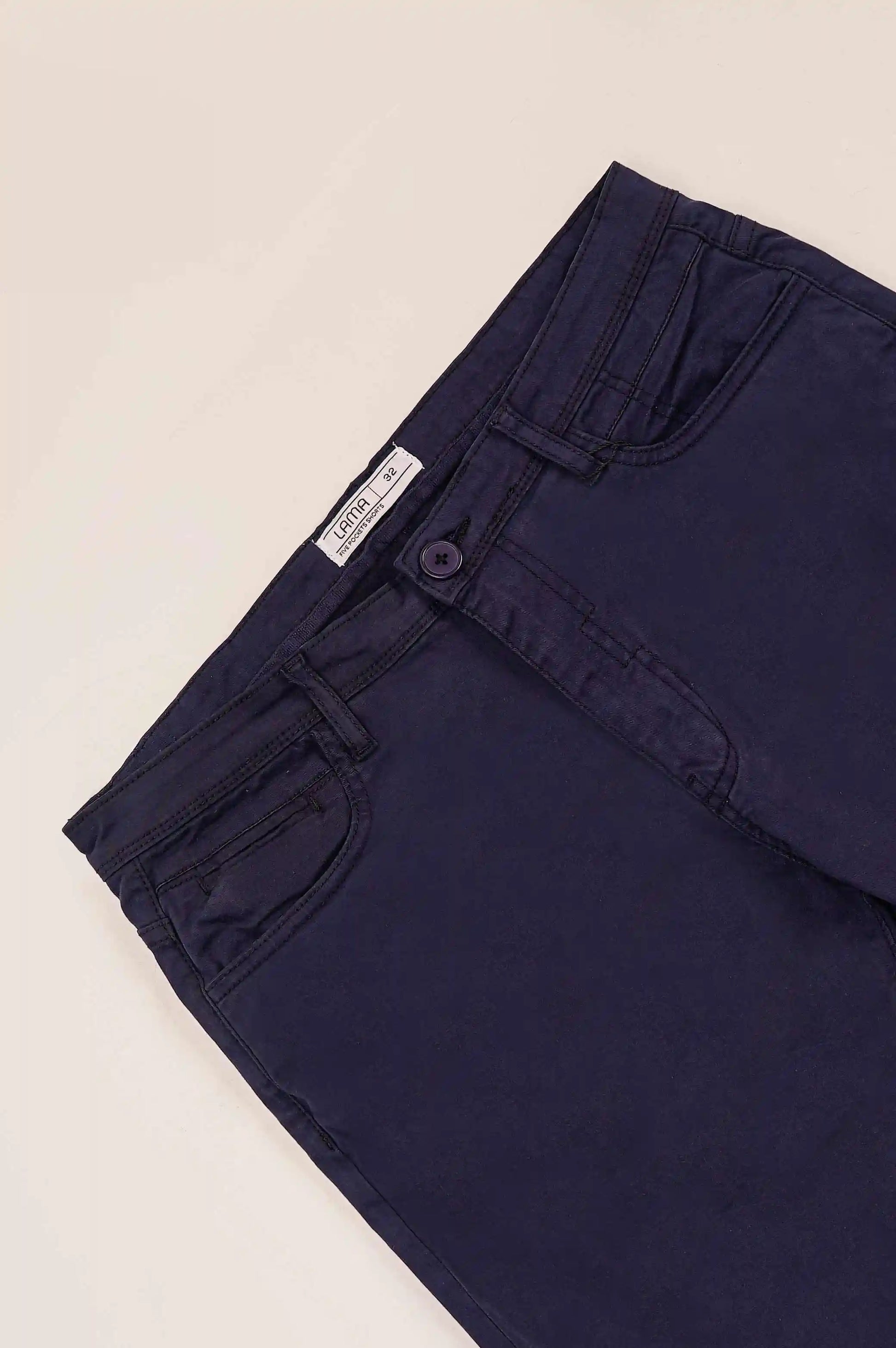 BLUE CASUAL SHORTS