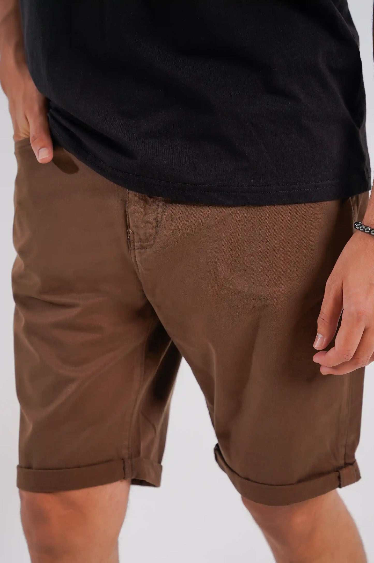 CHOCOLATE CASUAL SHORTS