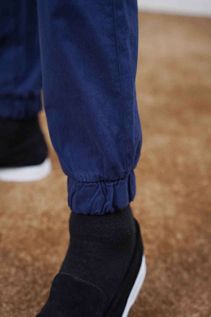 NAVY CARGO PANTS