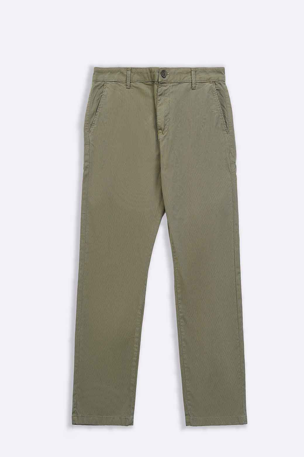 OLIVE EASY CHINO PANTS