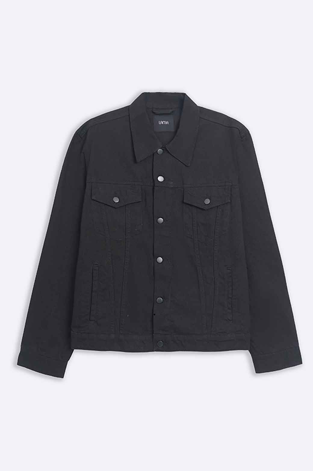 BLACK DENIM JACKET